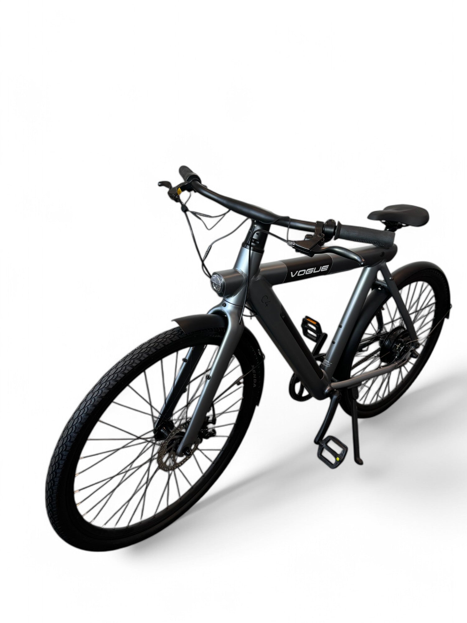 Vogue C4 Elektrische fiets 7SP Belt 36V 12,8Ah E-bike - Gravity Grey - AE-trading