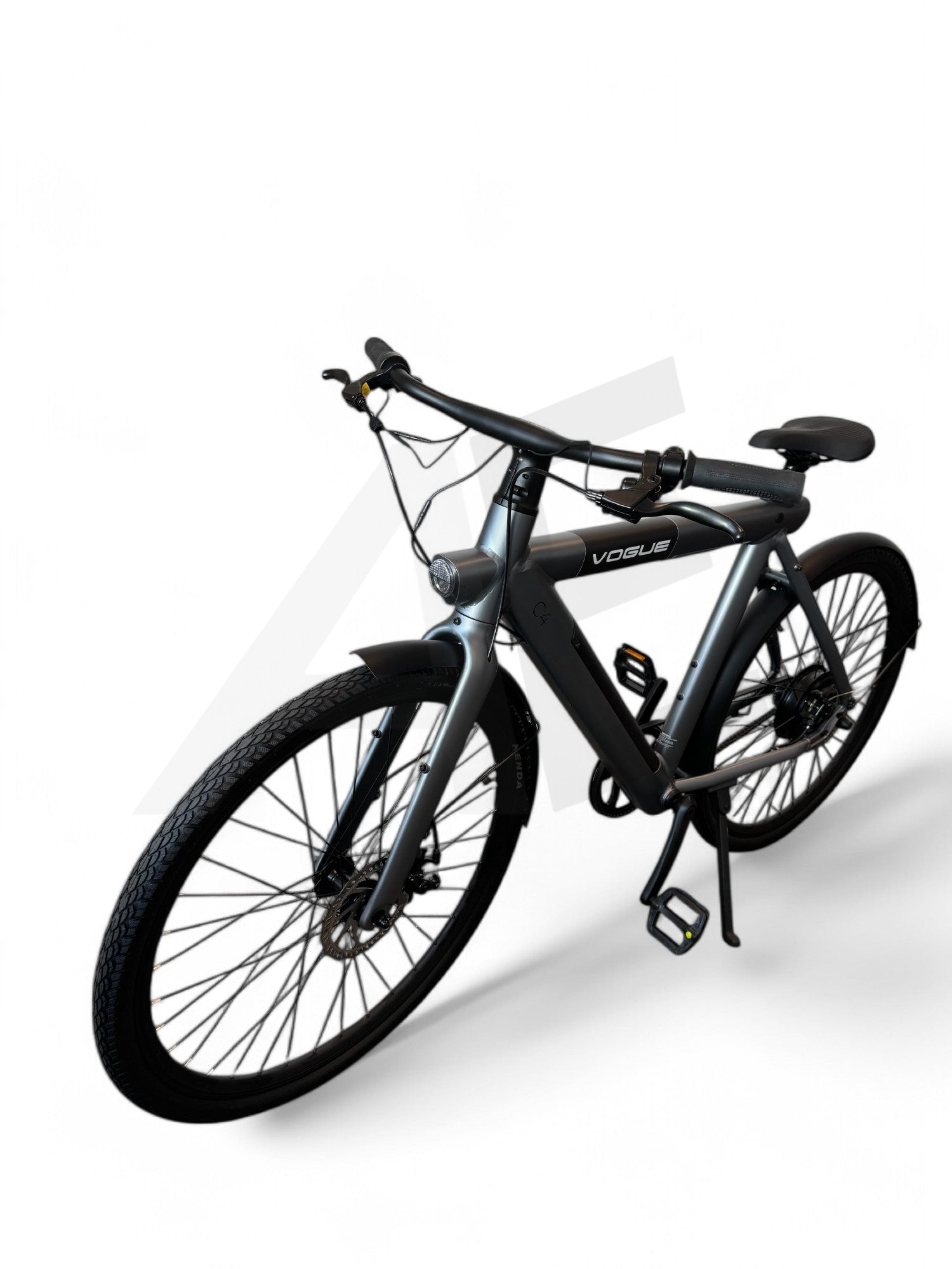 Vogue C4 Elektrische Fiets 7Sp Belt 36V 12 8Ah E-Bike - Gravity Grey Vogue E-Bike