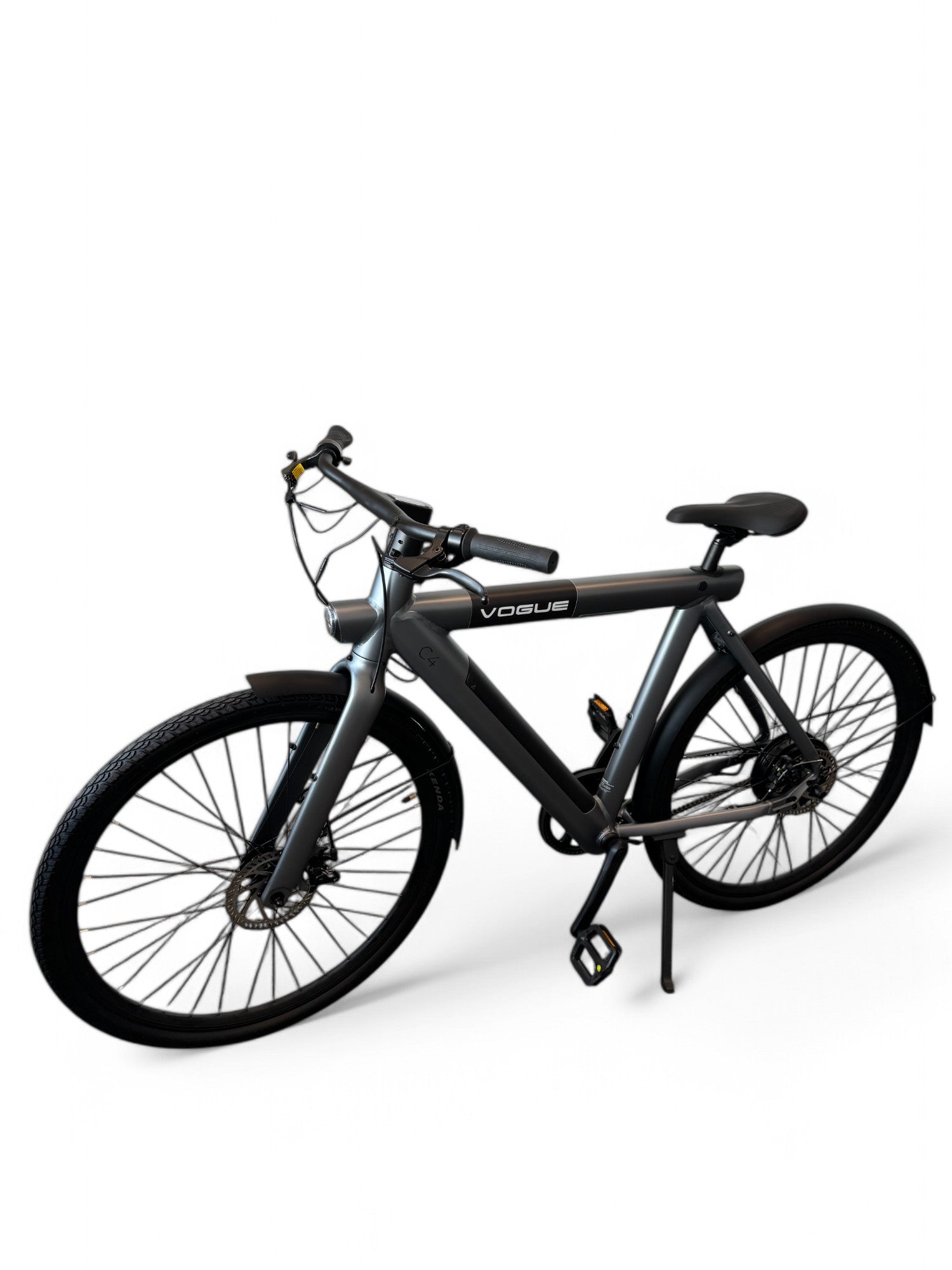 Vogue C4 Elektrische fiets 7SP Belt 36V 12,8Ah E-bike - Gravity Grey - AE-trading