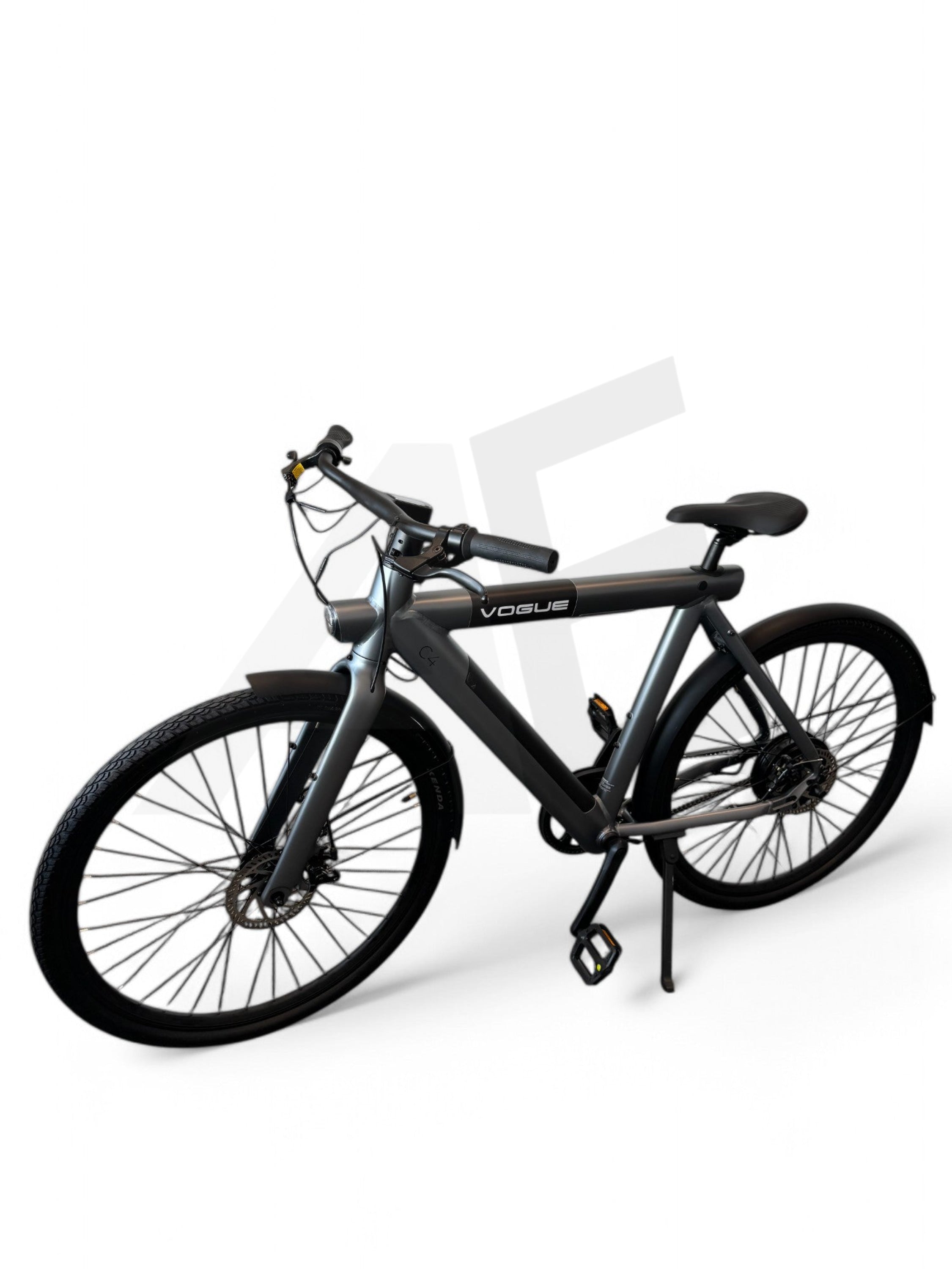 Vogue C4 Elektrische Fiets 7Sp Belt 36V 12 8Ah E-Bike - Gravity Grey Vogue E-Bike