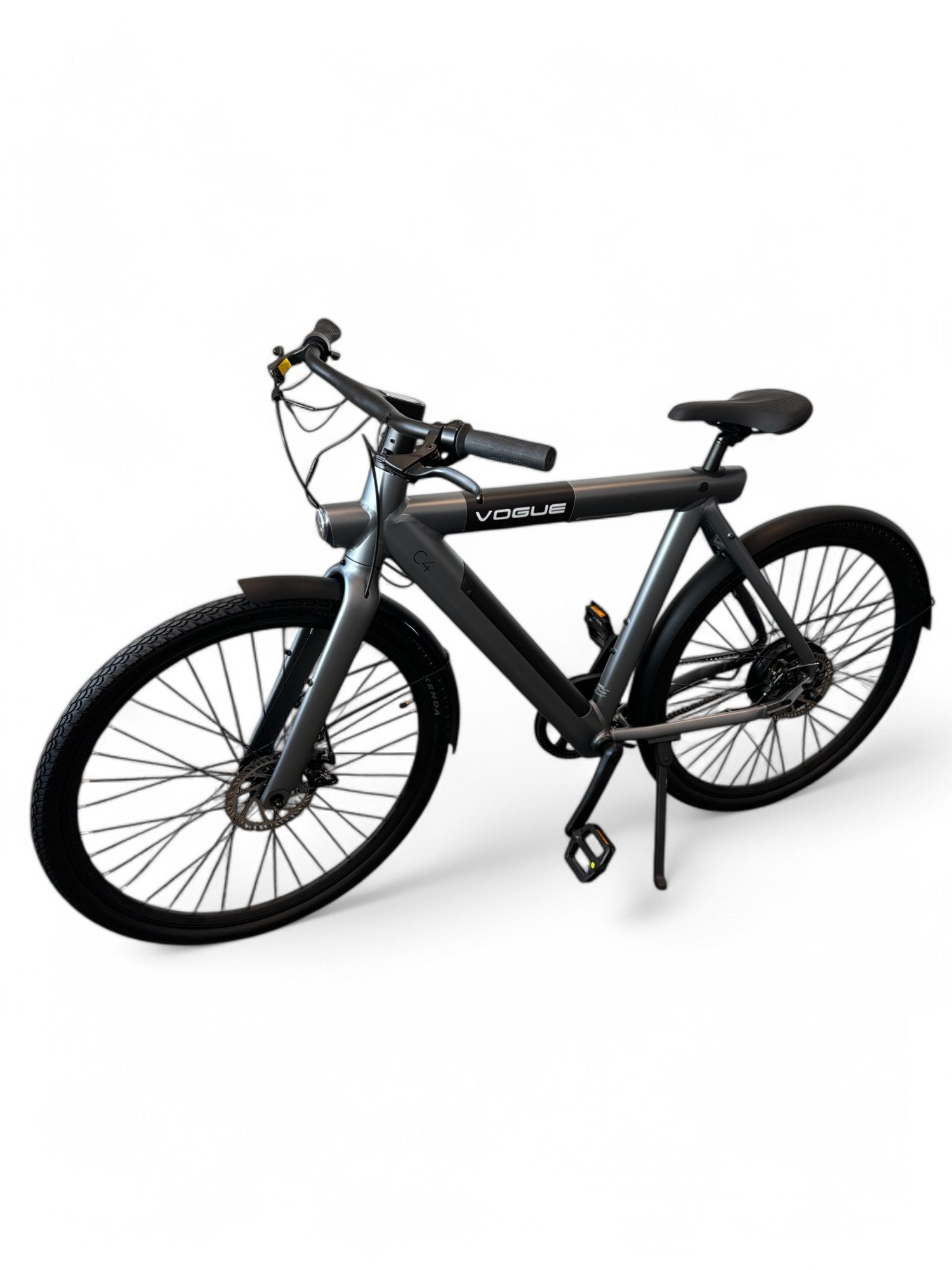 Vogue C4 Elektrische fiets 7SP Belt 36V 12,8Ah E-bike - Gravity Grey - AE-trading