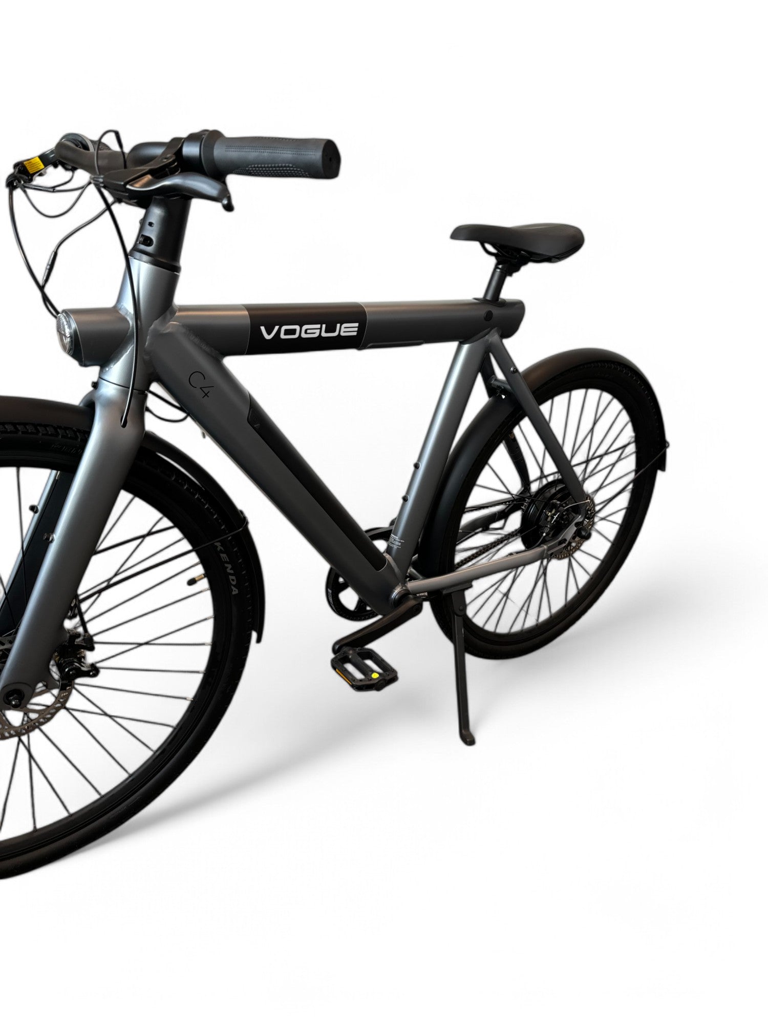 Vogue C4 Elektrische fiets 7SP Belt 36V 12,8Ah E-bike - Gravity Grey - AE-trading