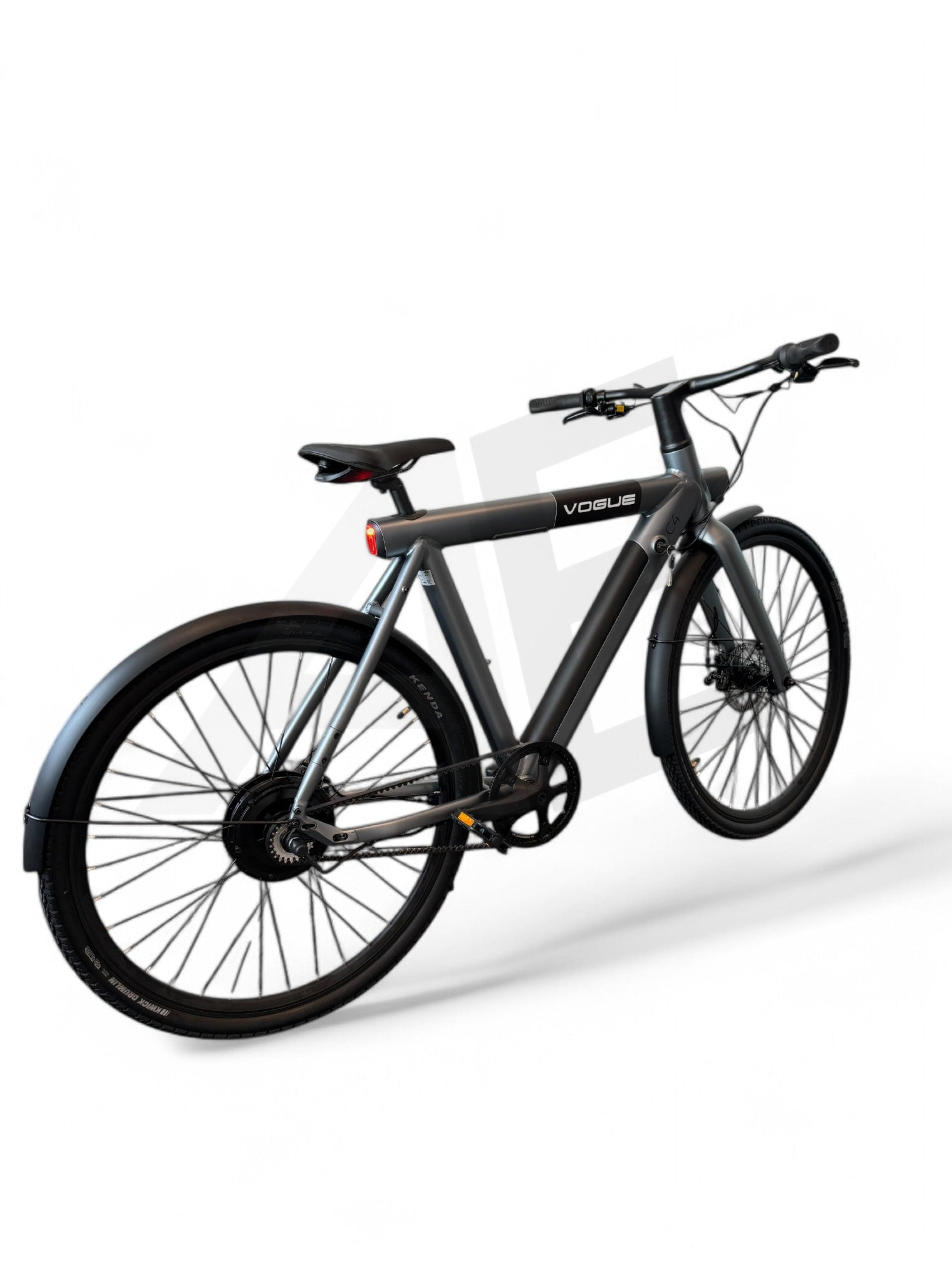 Vogue C4 Elektrische Fiets 7Sp Belt 36V 12 8Ah E-Bike - Gravity Grey Vogue E-Bike