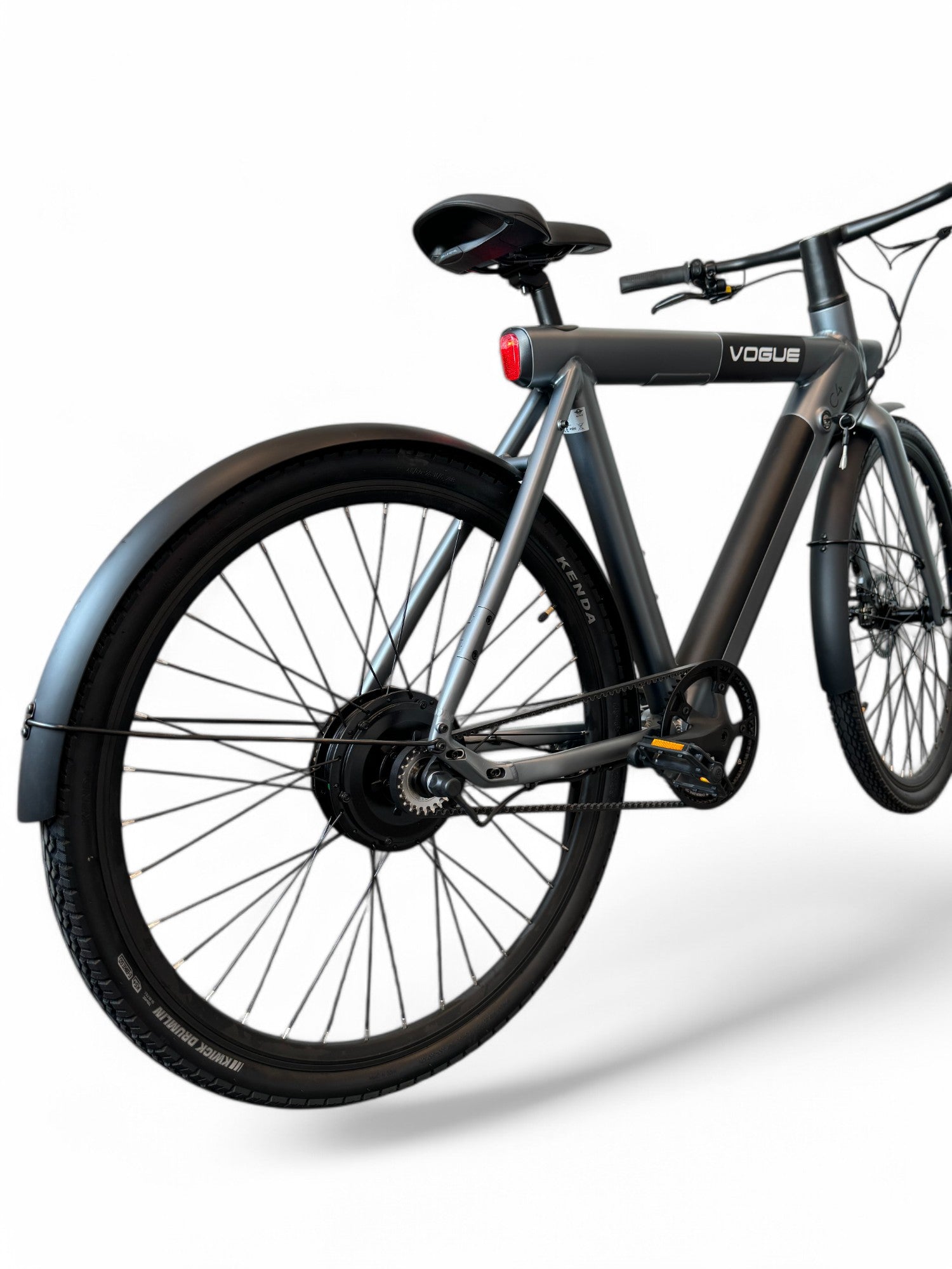 Vogue C4 Elektrische fiets 7SP Belt 36V 12,8Ah E-bike - Gravity Grey - AE-trading