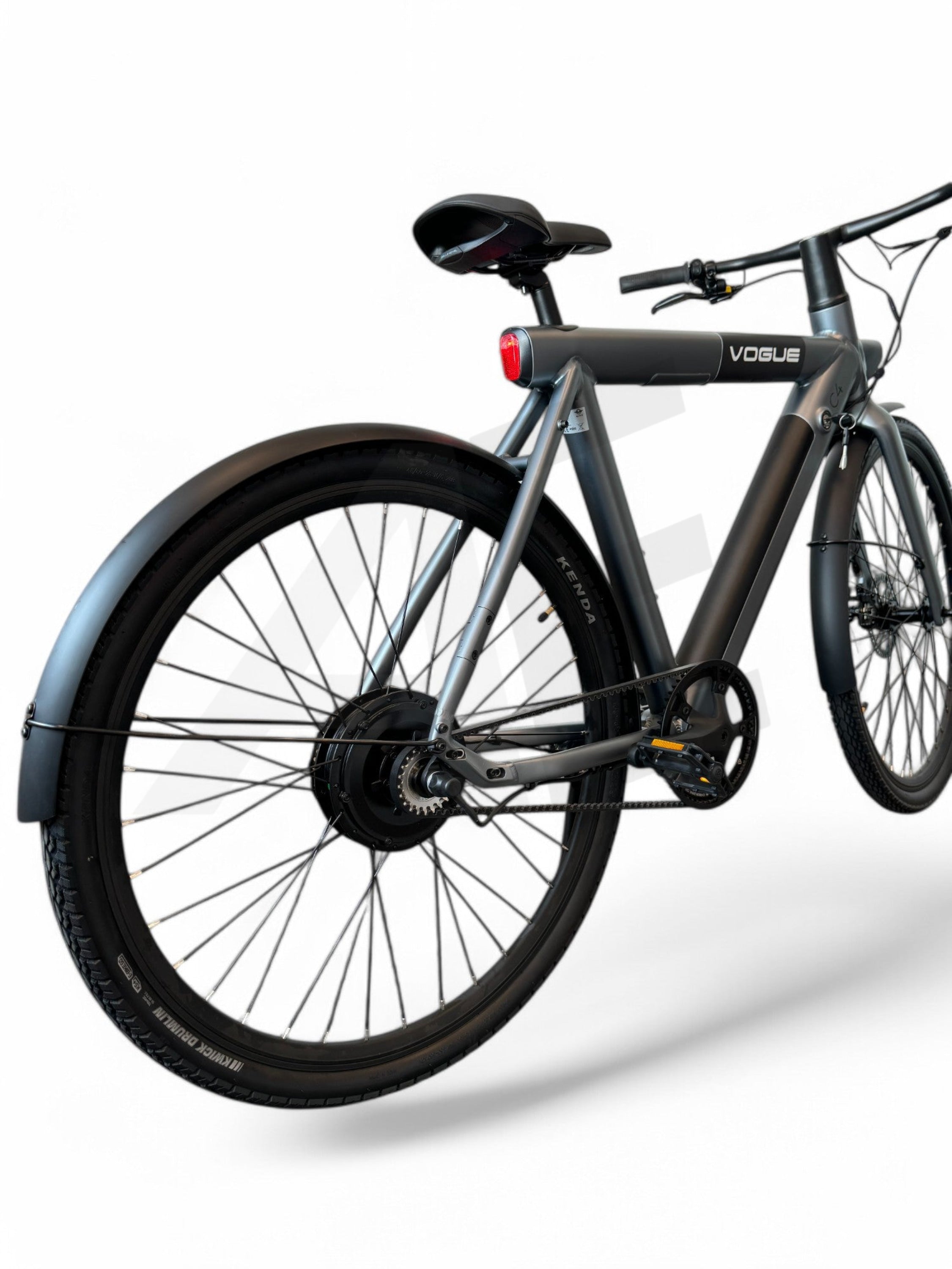 Vogue C4 Elektrische Fiets 7Sp Belt 36V 12 8Ah E-Bike - Gravity Grey Vogue E-Bike