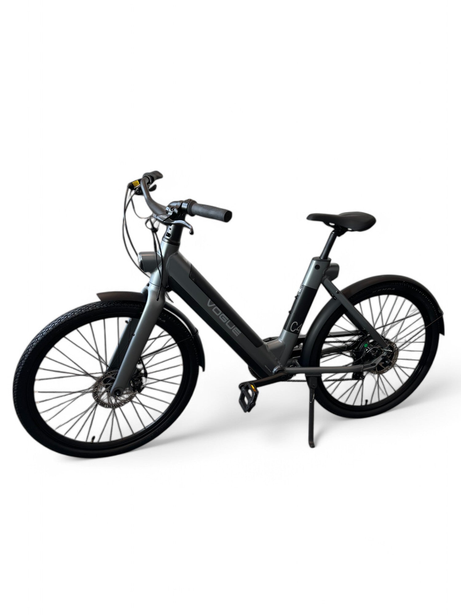 Vogue C4 Lady Elektrische fiets 7DR Shimano 9,6Ah 36V 345,6Wh E-bike - Gravity Grey - AE-trading