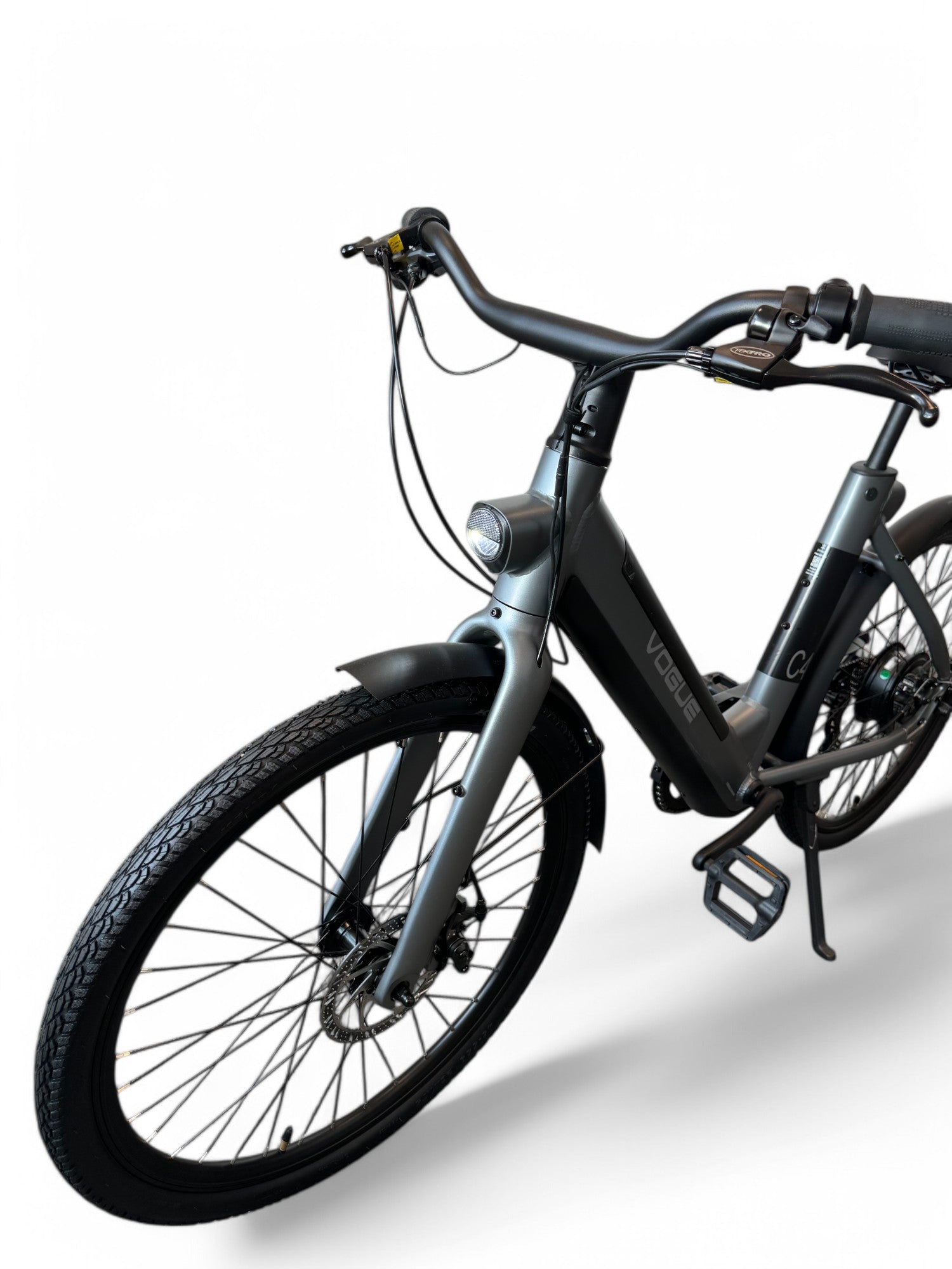 Vogue C4 Lady Elektrische fiets 7DR Shimano 9,6Ah 36V 345,6Wh E-bike - Gravity Grey - AE-trading