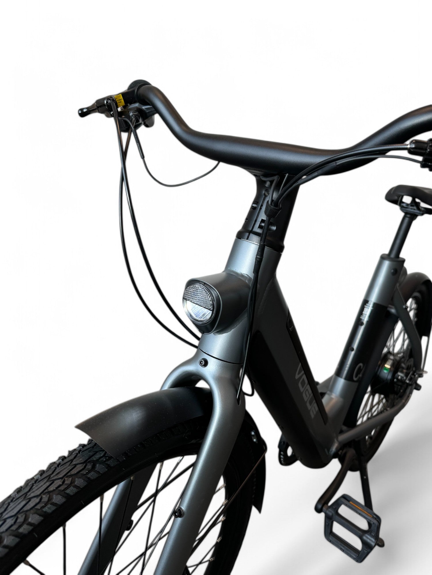 Vogue C4 Lady Elektrische fiets 7DR Shimano 9,6Ah 36V 345,6Wh E-bike - Gravity Grey - AE-trading