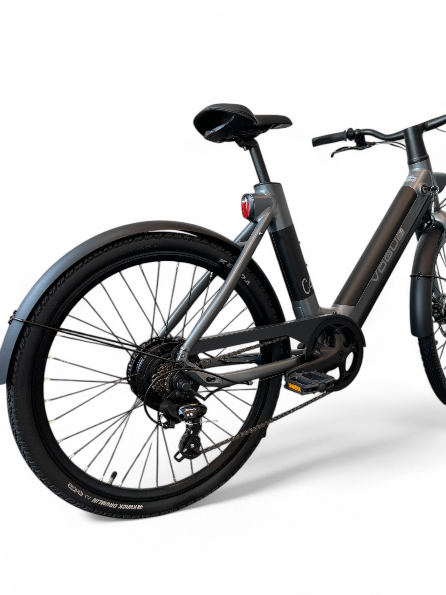 Vogue C4 Lady Elektrische fiets 7DR Shimano 9,6Ah 36V 345,6Wh E-bike - Gravity Grey - AE-trading