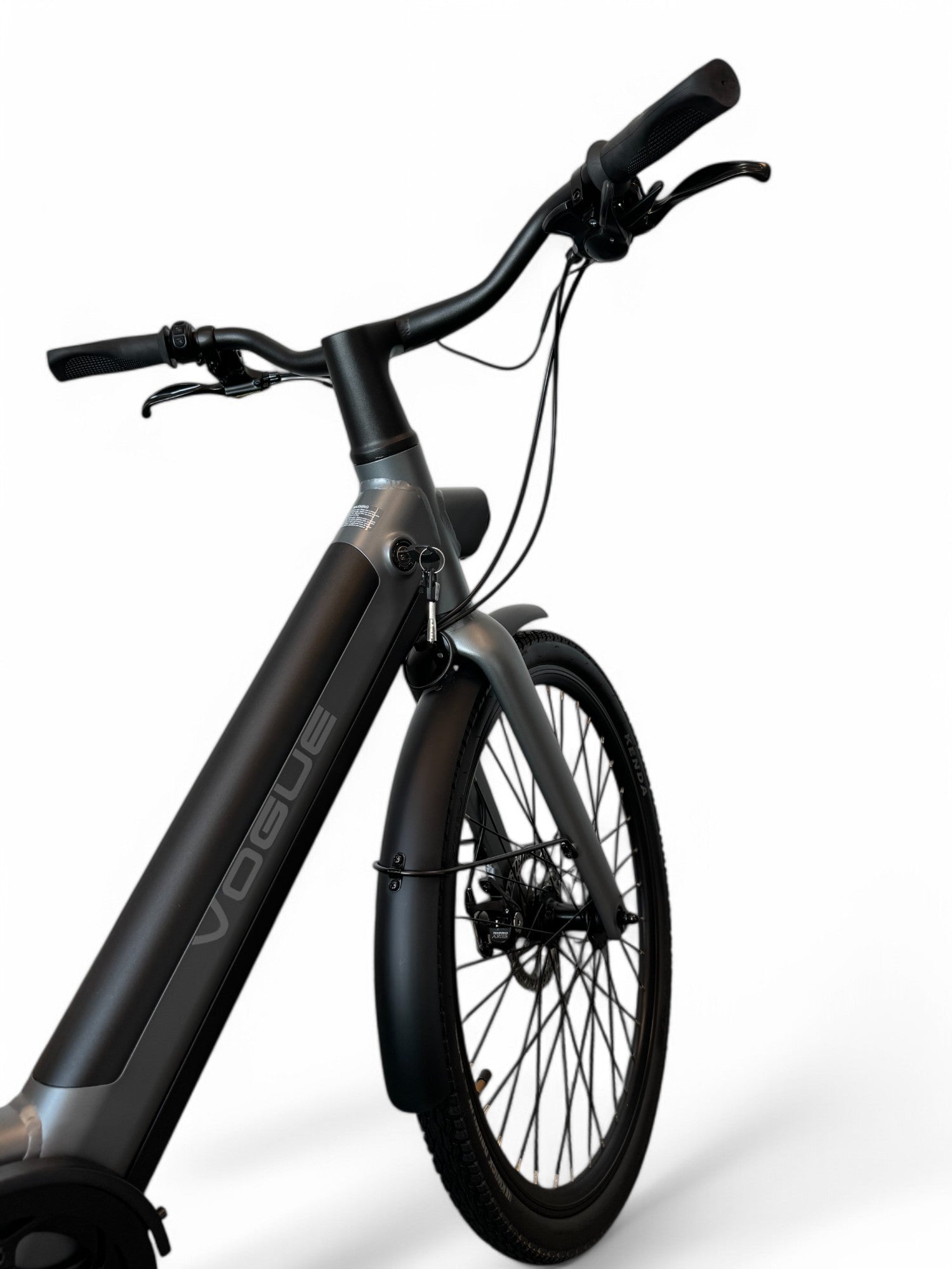 Vogue C4 Lady Elektrische fiets 7DR Shimano 9,6Ah 36V 345,6Wh E-bike - Gravity Grey - AE-trading