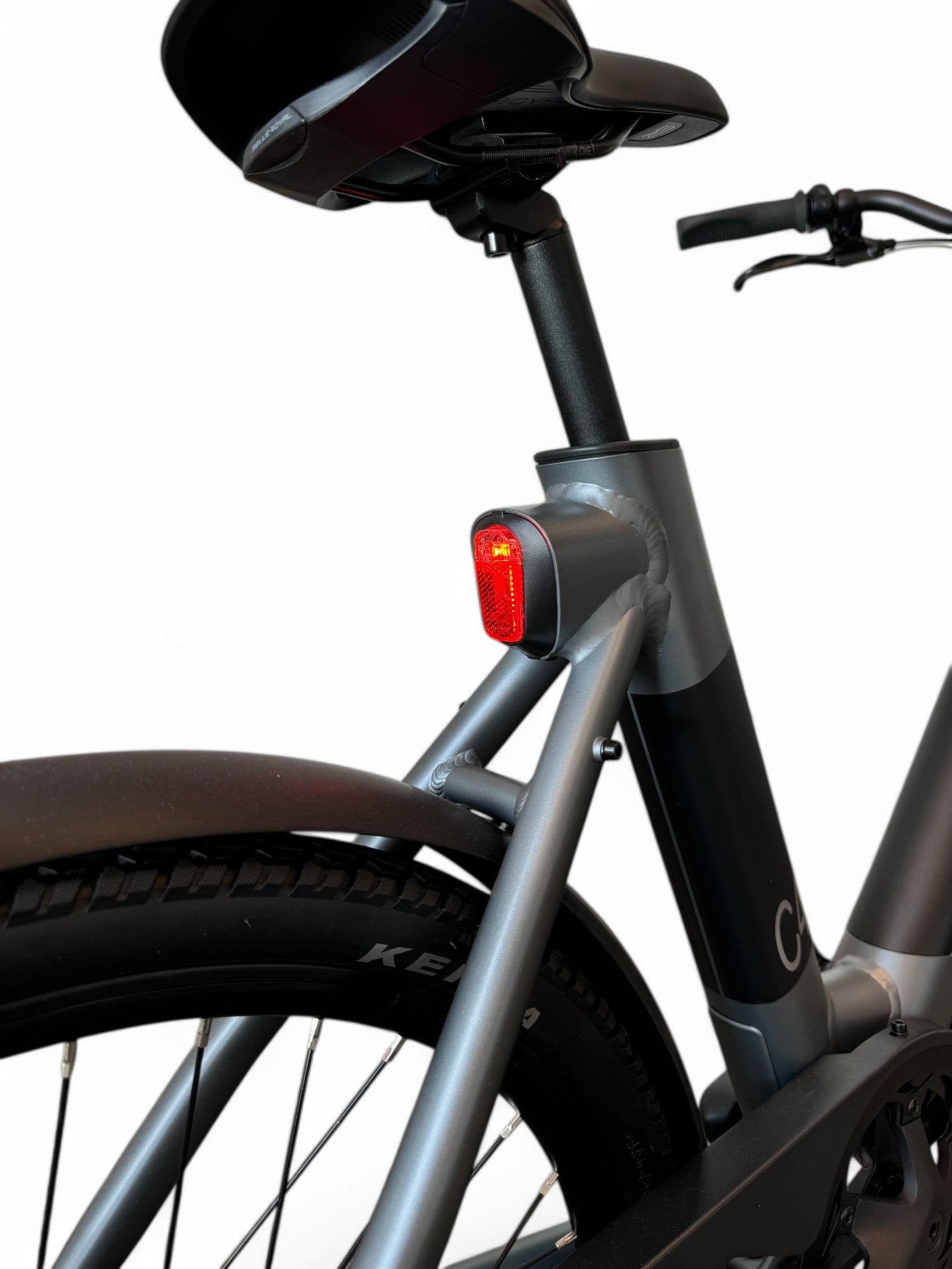 Vogue C4 Lady Elektrische fiets 7DR Shimano 9,6Ah 36V 345,6Wh E-bike - Gravity Grey - AE-trading