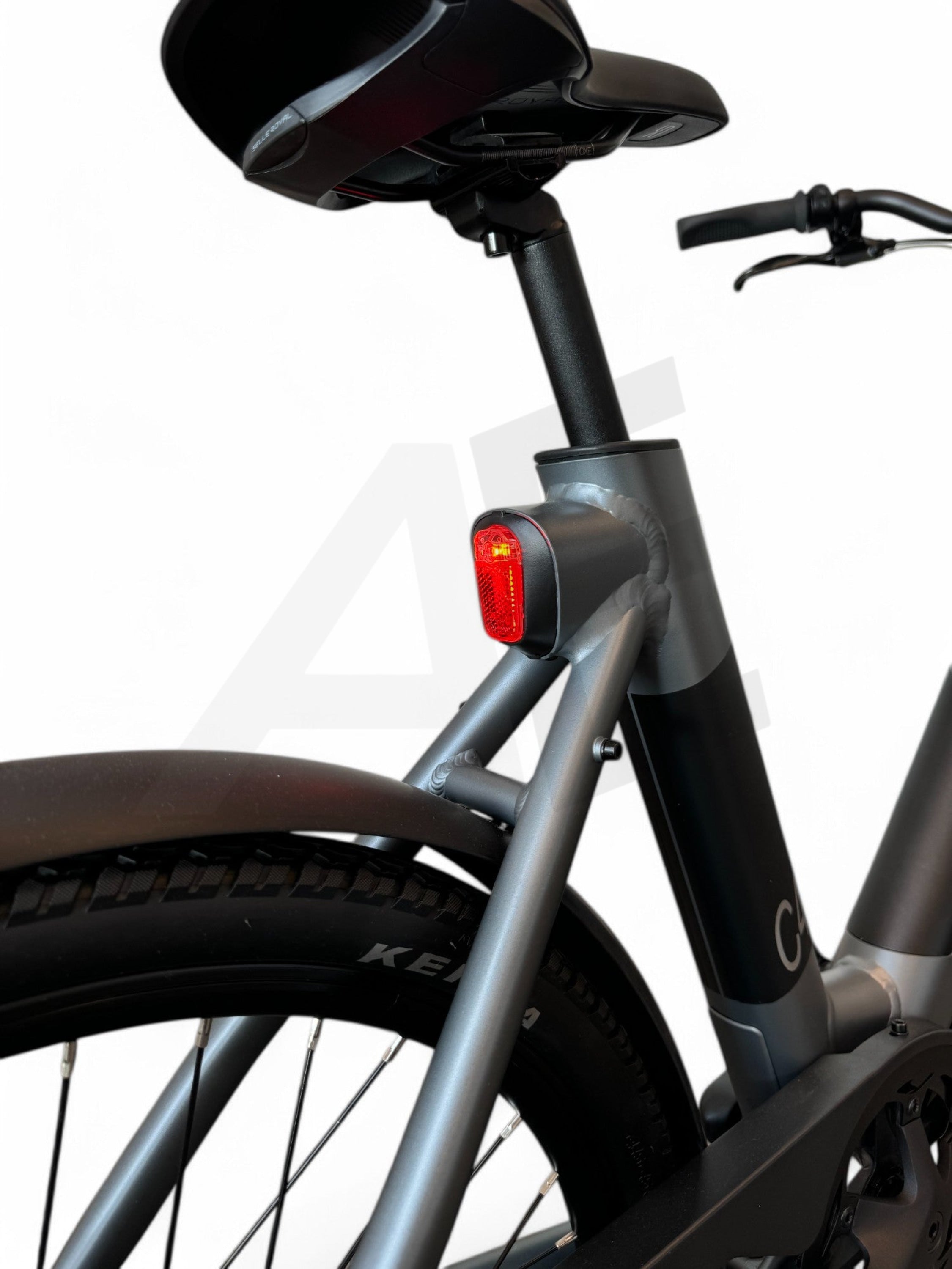 Vogue C4 Lady Elektrische Fiets 7Dr Shimano 9 6Ah 36V 345 6Wh E-Bike - Gravity Grey Vogue E-Bike