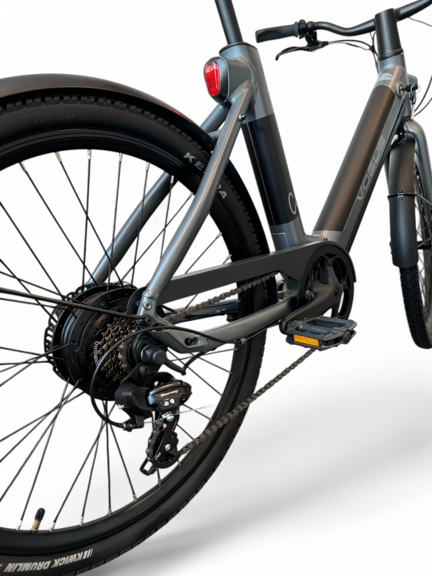 Vogue C4 Lady Elektrische fiets 7DR Shimano 9,6Ah 36V 345,6Wh E-bike - Gravity Grey - AE-trading