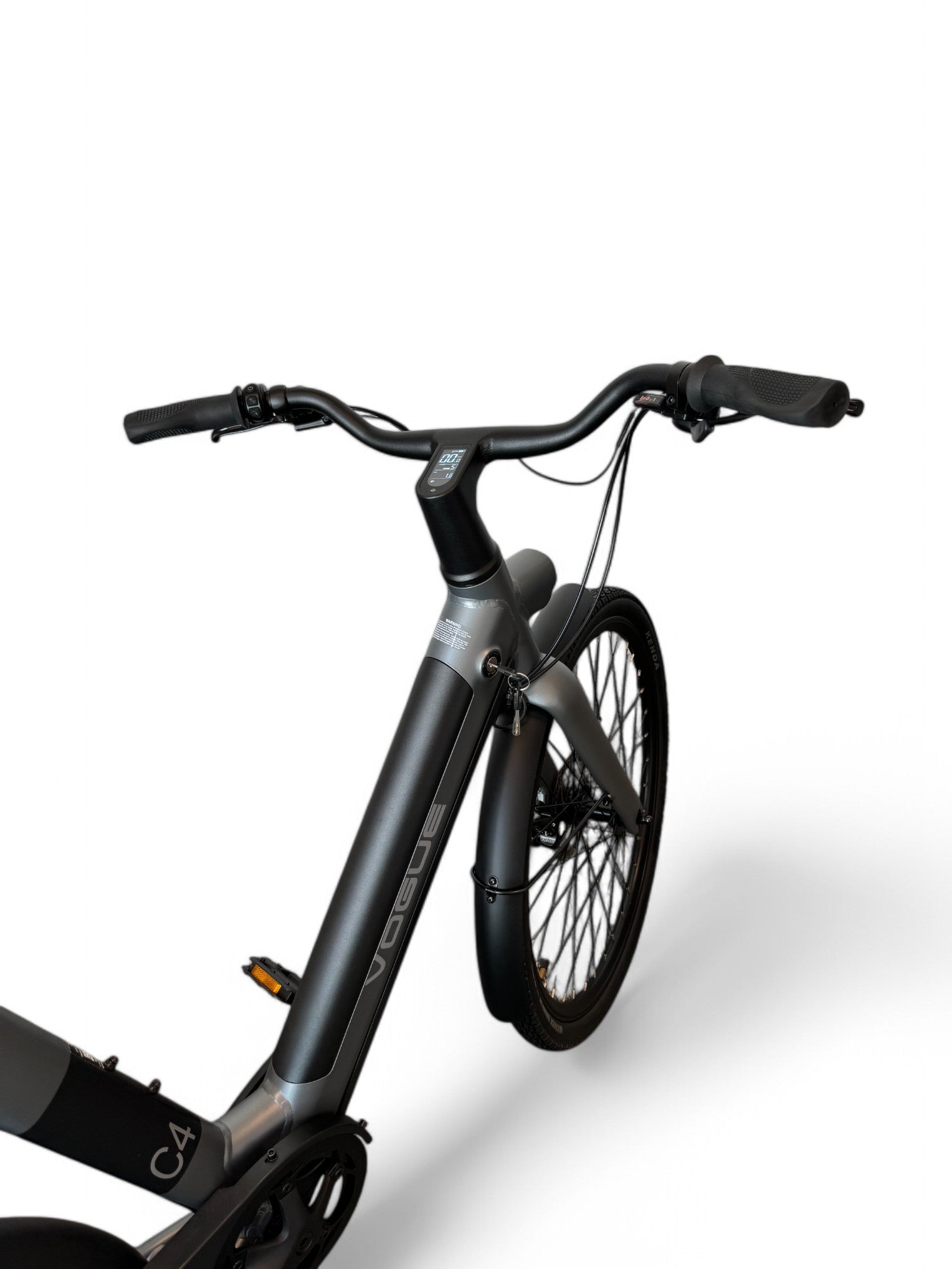 Vogue C4 Lady Elektrische fiets 7DR Shimano 9,6Ah 36V 345,6Wh E-bike - Gravity Grey - AE-trading