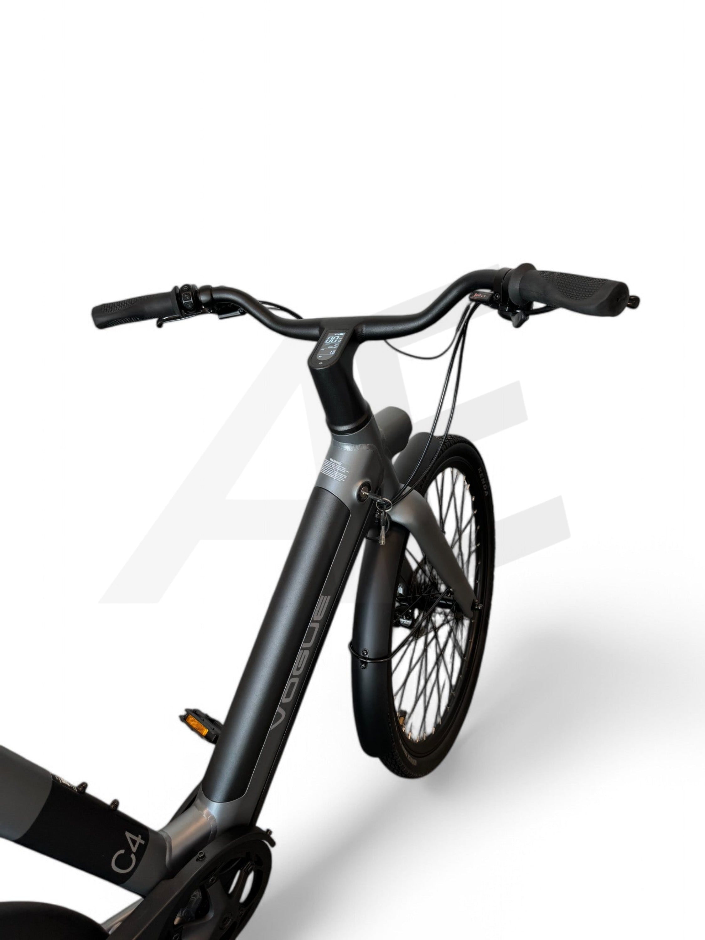 Vogue C4 Lady Elektrische Fiets 7Dr Shimano 9 6Ah 36V 345 6Wh E-Bike - Gravity Grey Vogue E-Bike