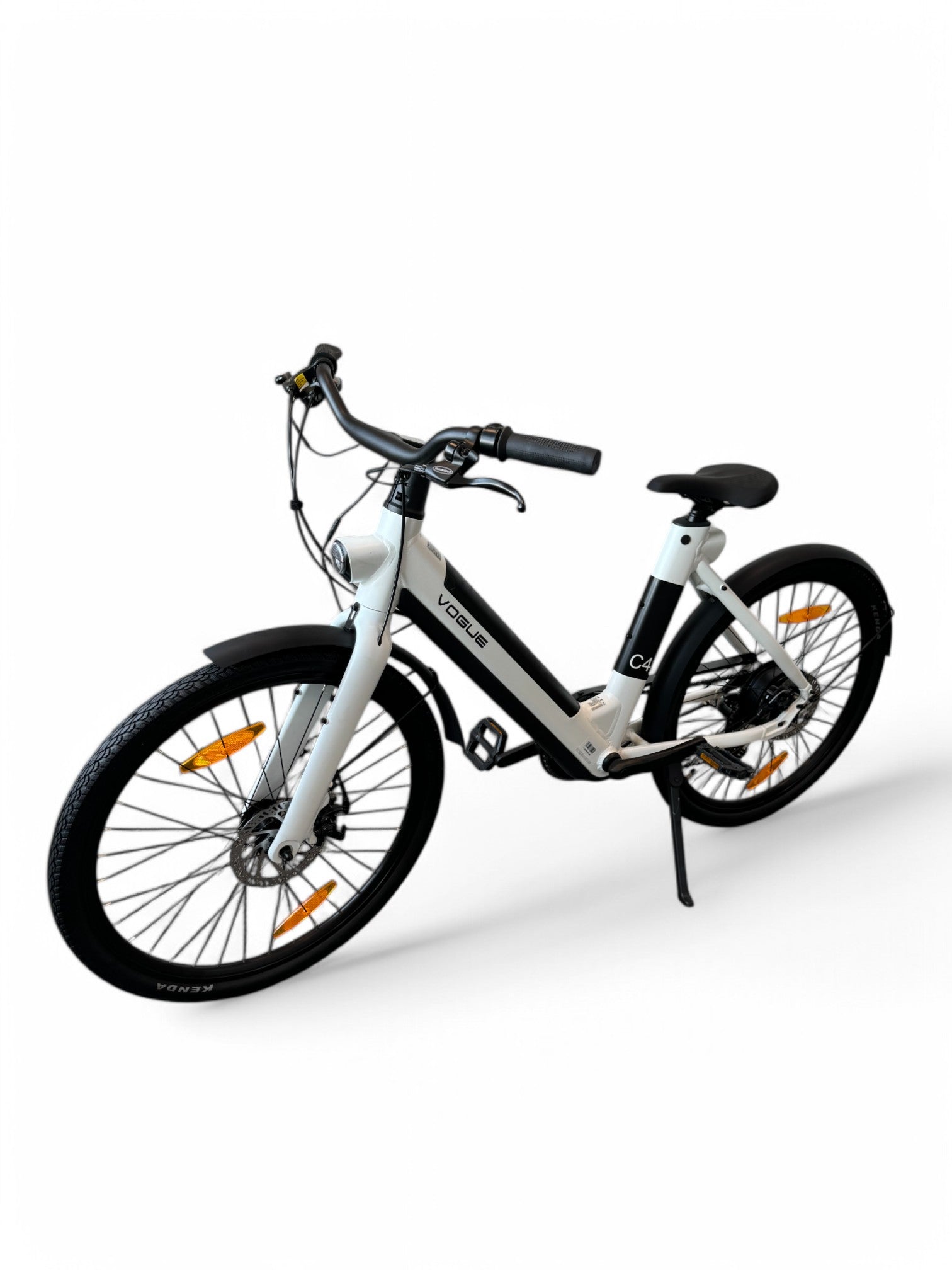 Vogue C4 Lady Elektrische fiets 7DR Shimano 9,6Ah 36V 345,6Wh E-bike - Glacier White - AE-trading