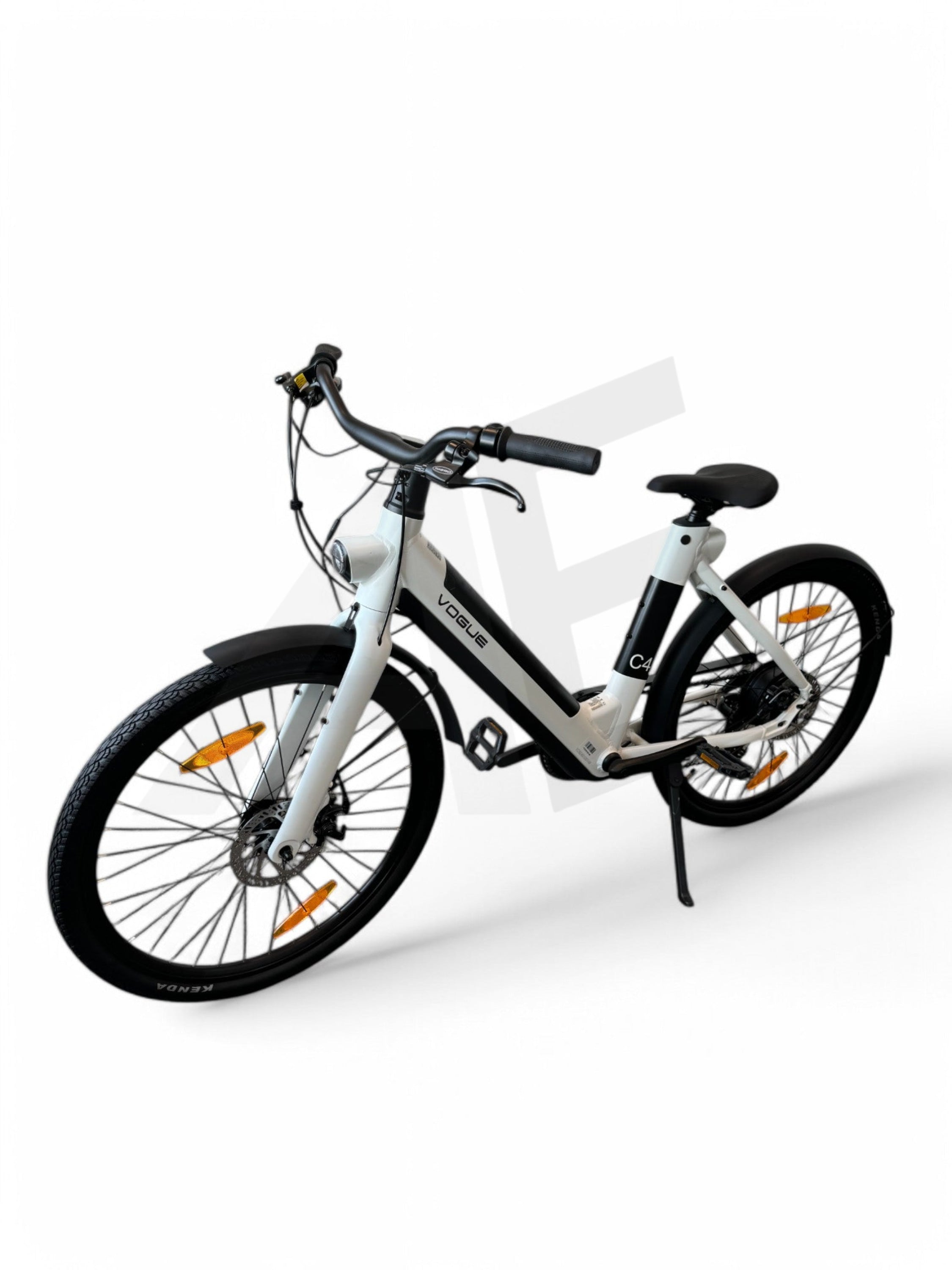 Vogue C4 Lady Elektrische Fiets 7Dr Shimano 9 6Ah 36V 345 6Wh E-Bike - Glacier White Vogue E-Bike