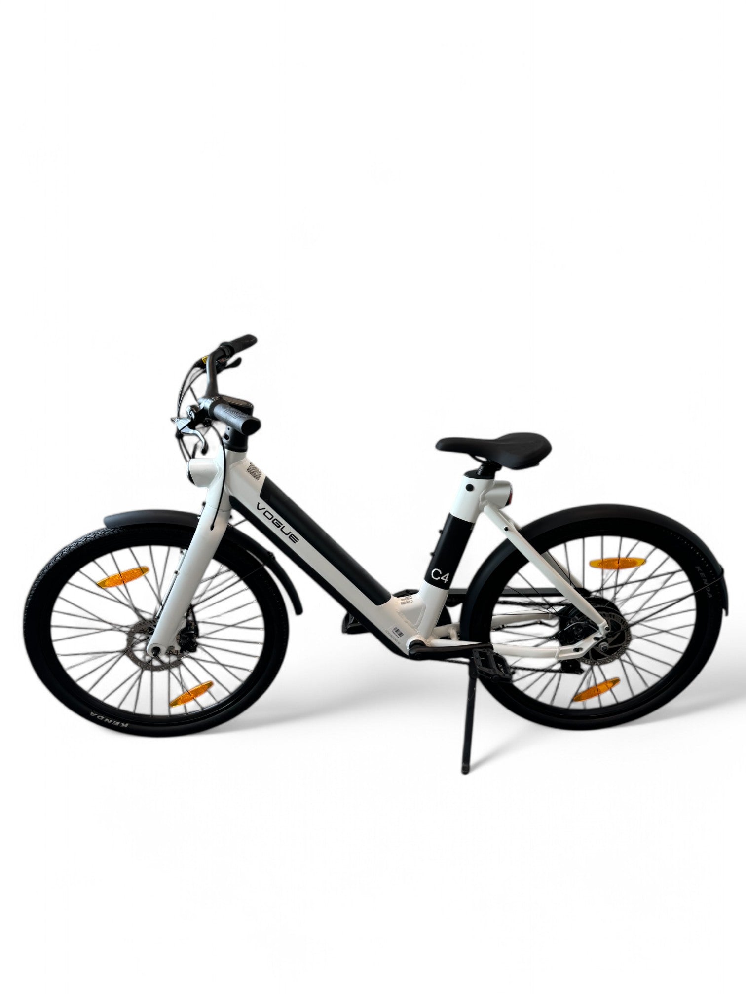 Vogue C4 Lady Elektrische fiets 7DR Shimano 9,6Ah 36V 345,6Wh E-bike - Glacier White - AE-trading