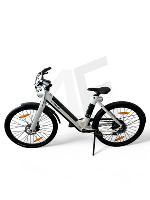 Vogue C4 Lady Elektrische Fiets 7Dr Shimano 9 6Ah 36V 345 6Wh E-Bike - Glacier White Vogue E-Bike