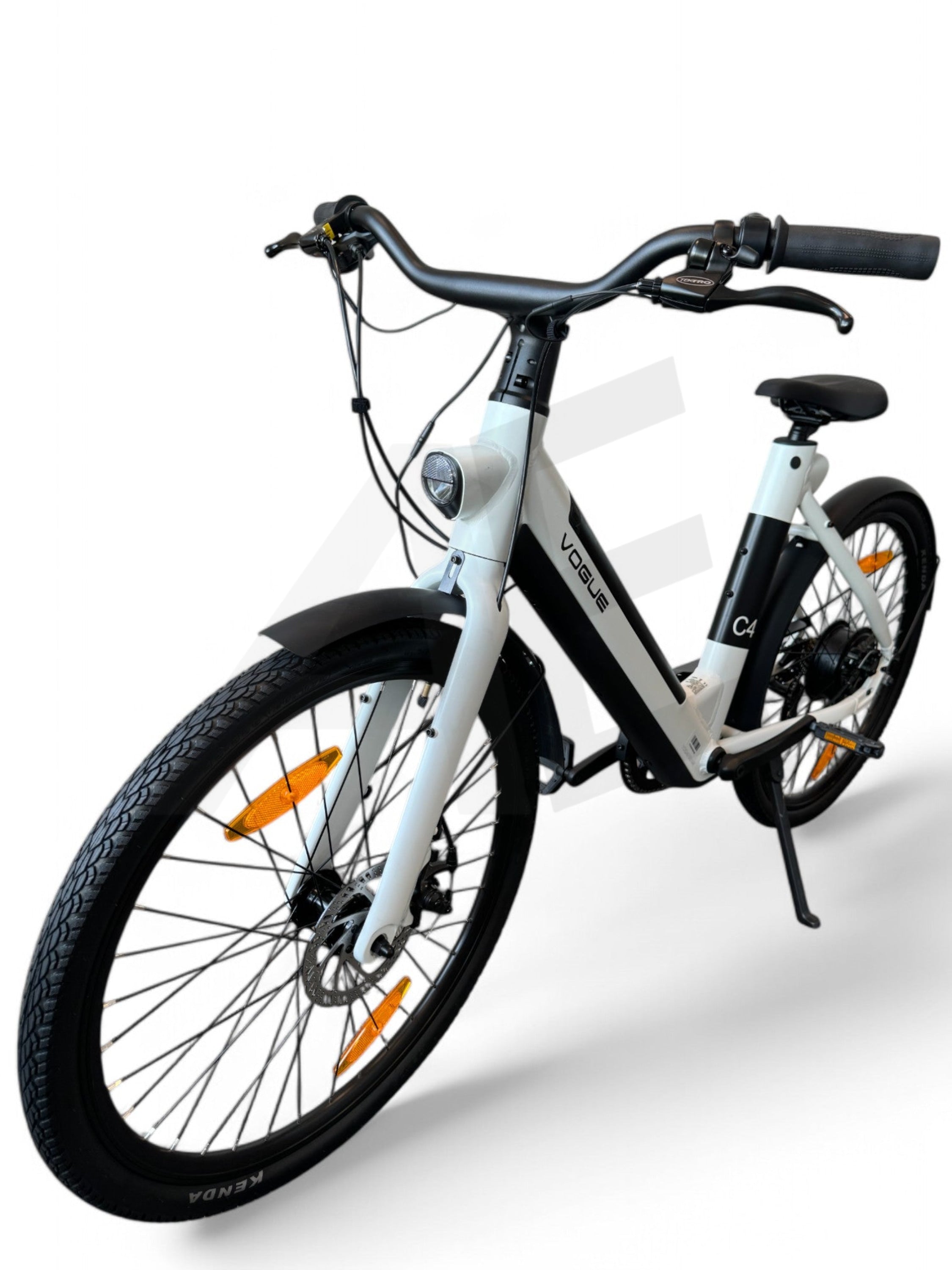 Vogue C4 Lady Elektrische Fiets 7Dr Shimano 9 6Ah 36V 345 6Wh E-Bike - Glacier White Vogue E-Bike