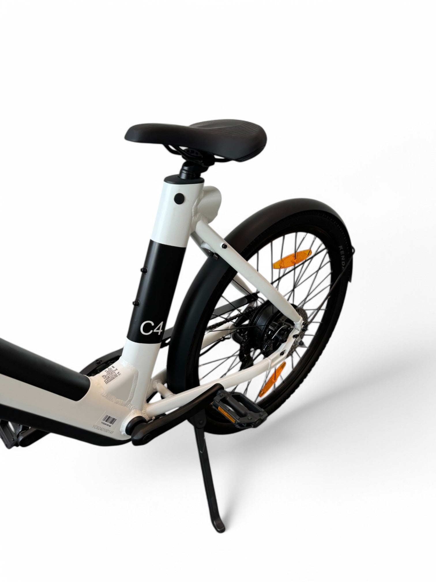 Vogue C4 Lady Elektrische fiets 7DR Shimano 9,6Ah 36V 345,6Wh E-bike - Glacier White - AE-trading
