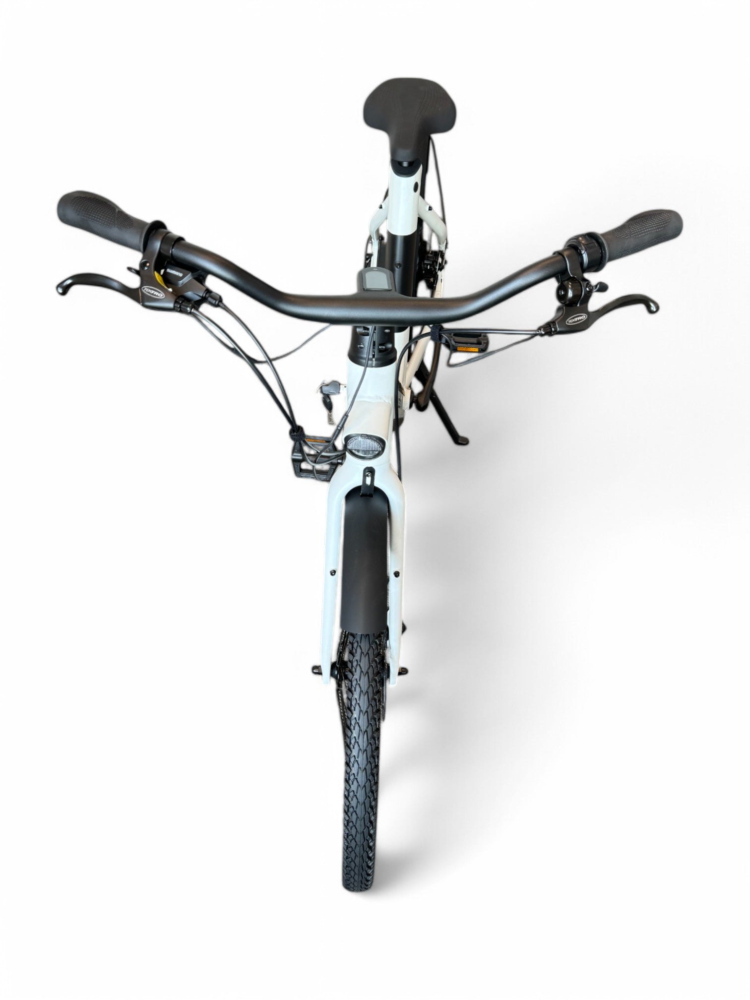 Vogue C4 Lady Elektrische fiets 7DR Shimano 9,6Ah 36V 345,6Wh E-bike - Glacier White - AE-trading