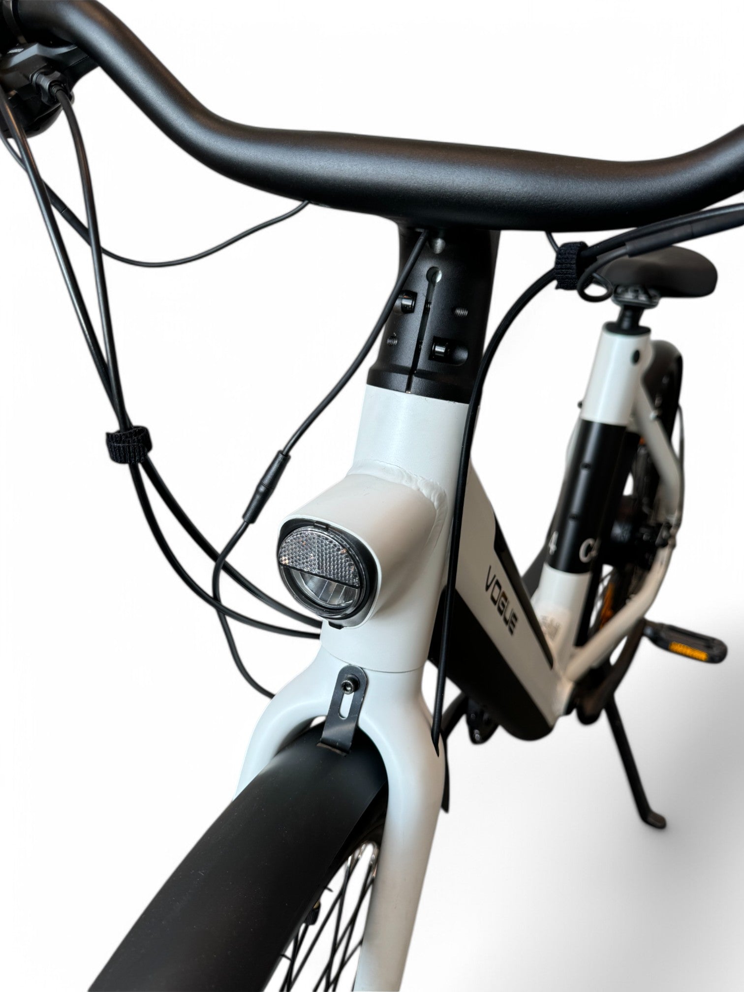 Vogue C4 Lady Elektrische fiets 7DR Shimano 9,6Ah 36V 345,6Wh E-bike - Glacier White - AE-trading