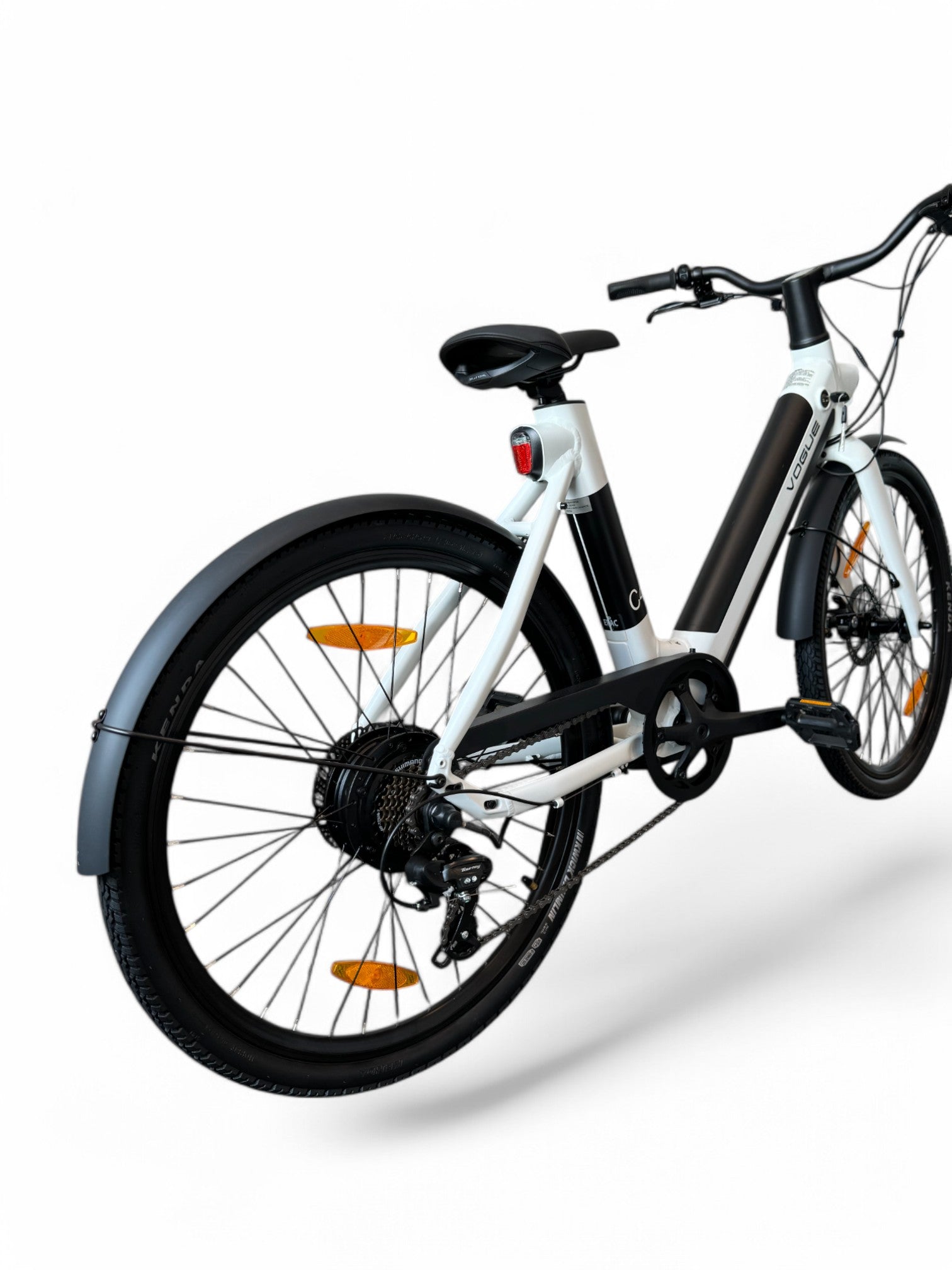 Vogue C4 Lady Elektrische fiets 7DR Shimano 9,6Ah 36V 345,6Wh E-bike - Glacier White - AE-trading
