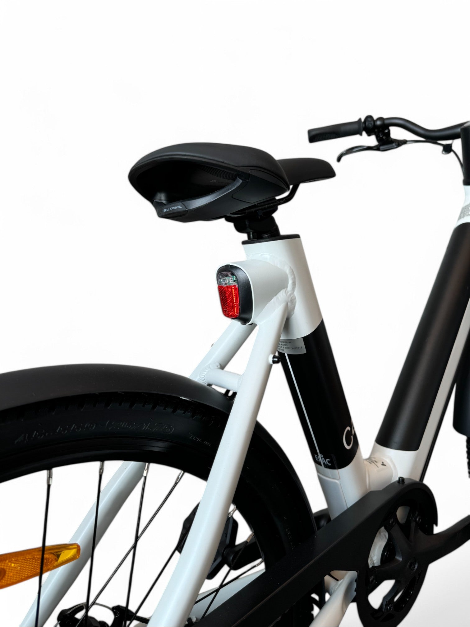 Vogue C4 Lady Elektrische fiets 7DR Shimano 9,6Ah 36V 345,6Wh E-bike - Glacier White - AE-trading