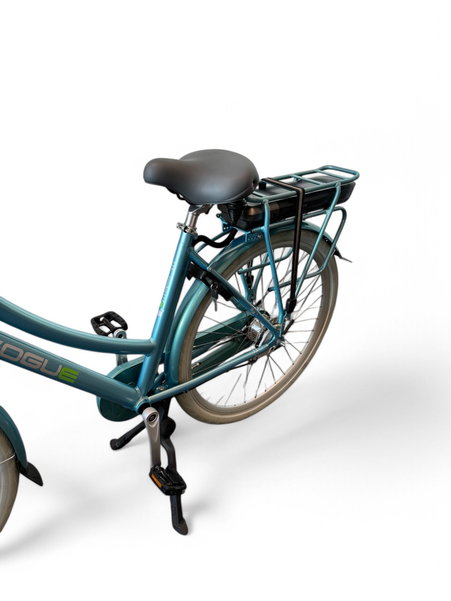 Vogue Elite 3 Elektrische Fiets 7 Versnellingen 50cm 13Ah Rollerbrake E-bike - Mint Blue - AE-trading