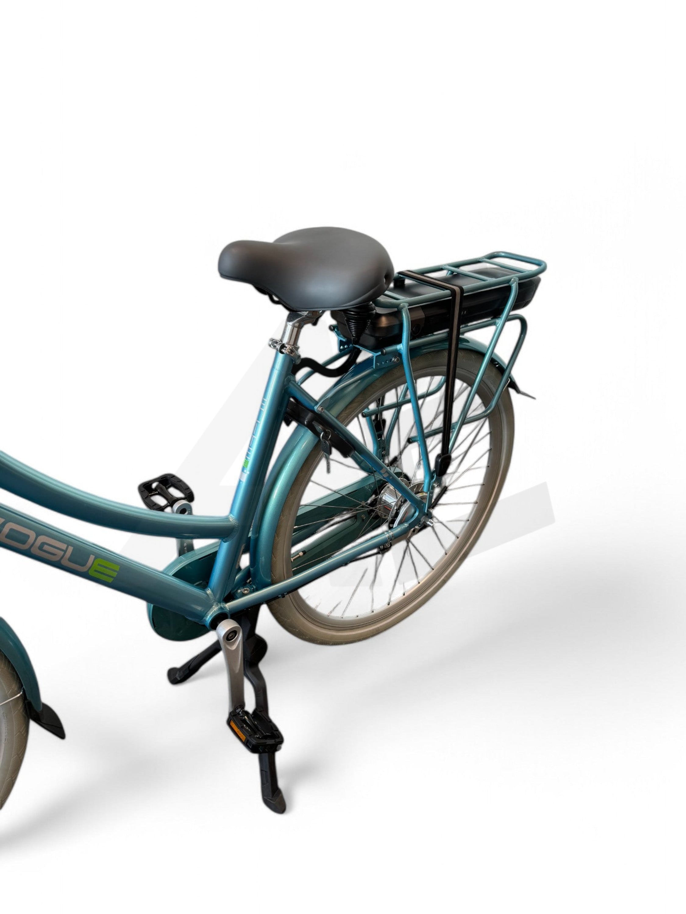 Vélo électrique Vogue Elite 3 7 vitesses 50 cm 13 Ah frein à rouleaux E-bike - Bleu menthe