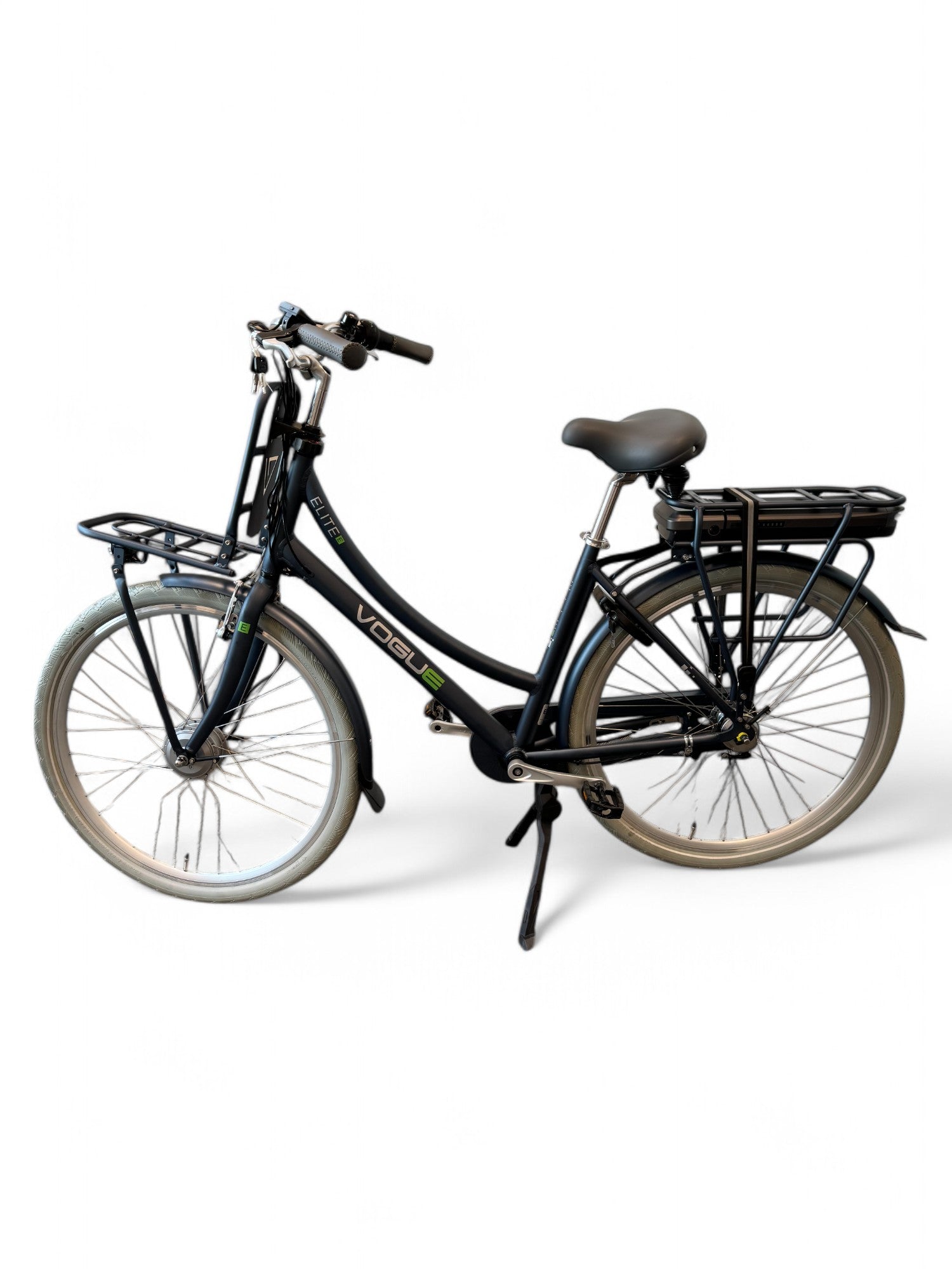 Vogue Elite Elektrische Fiets 3 versnellingen 13Ah 57cm E-bike - Jeans Blauw - AE-trading
