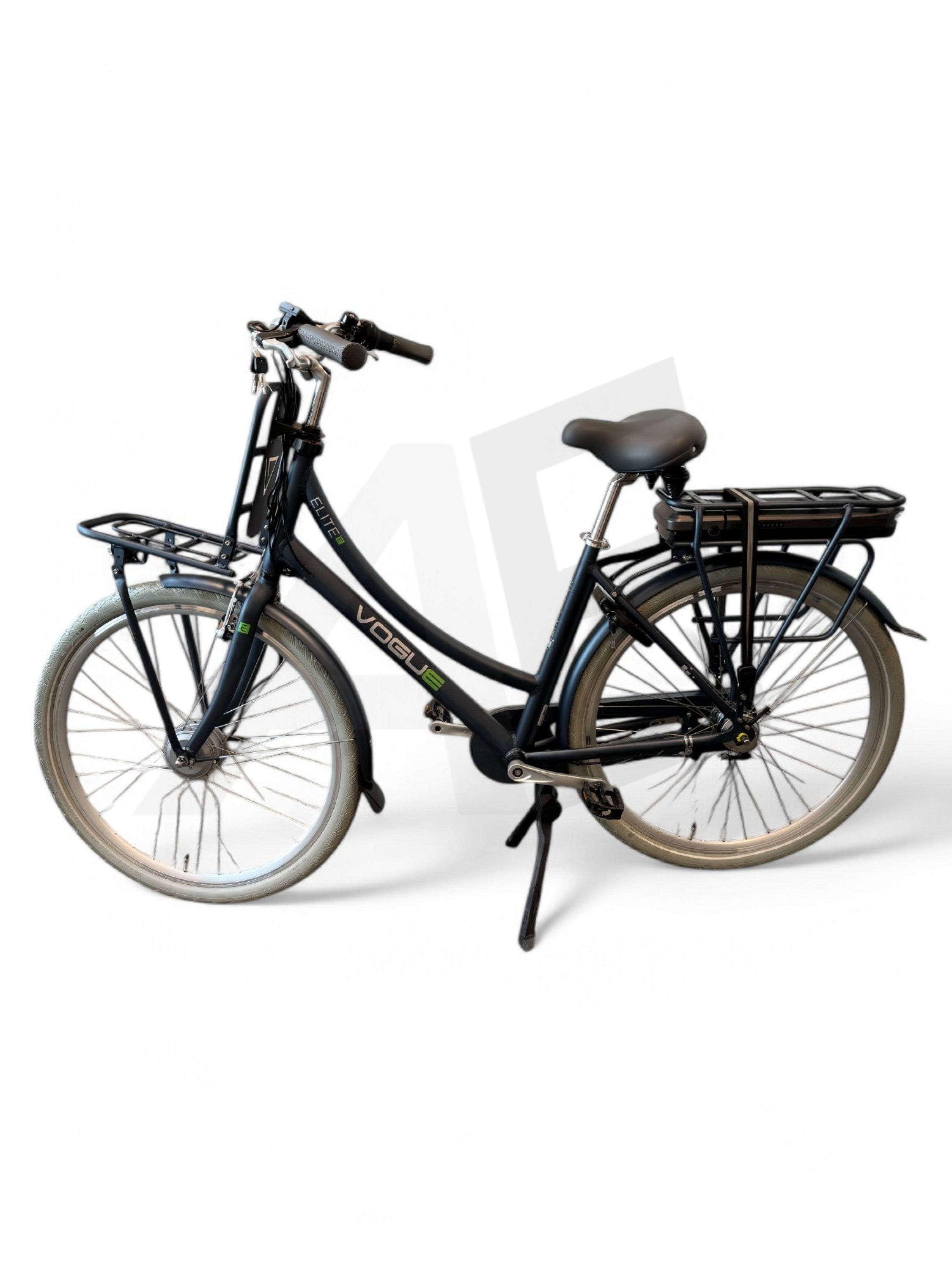 Vogue Elite Elektrische Fiets 3 versnellingen 13Ah 57cm E-bike - Jeans Blauw