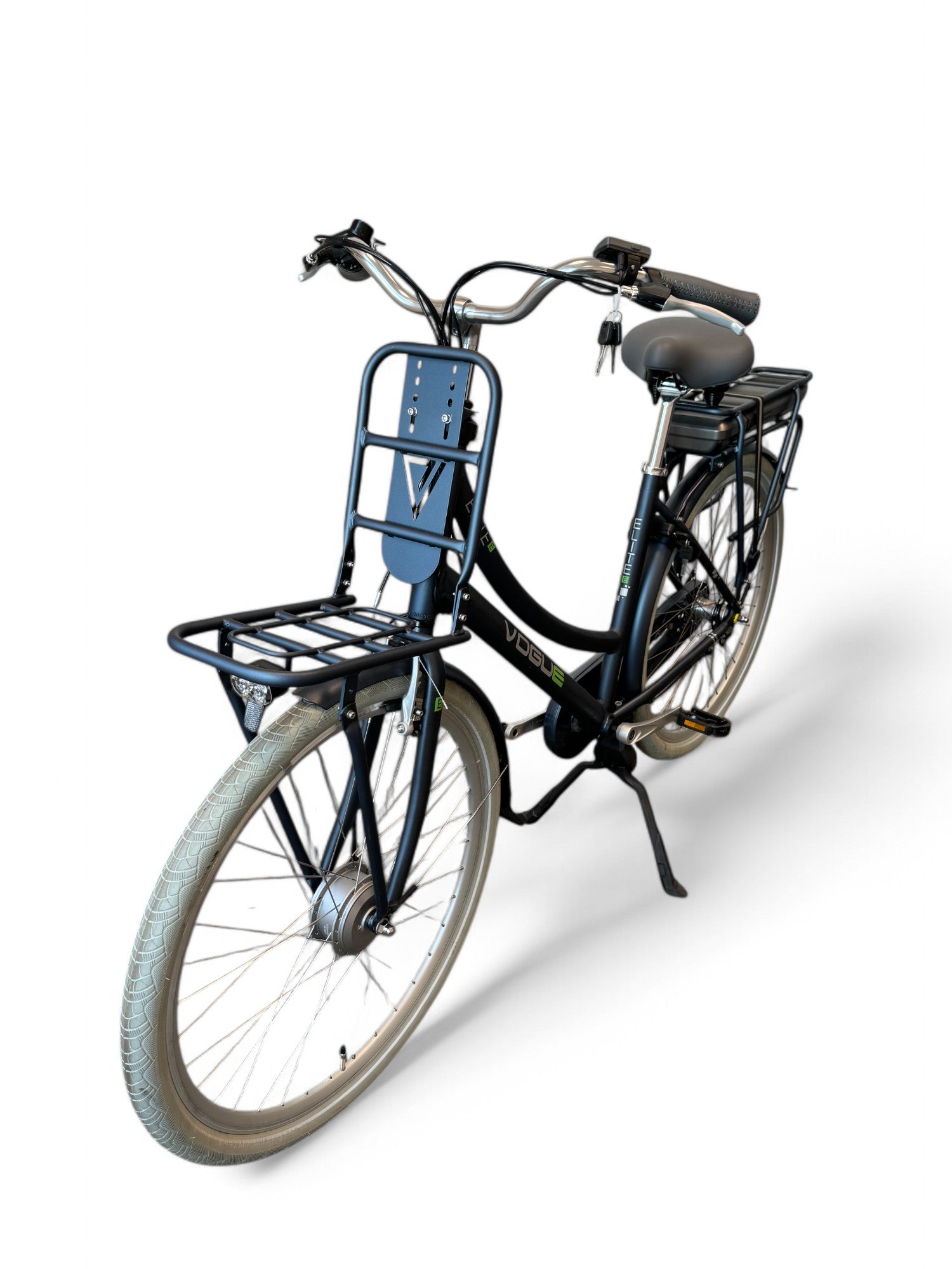 Vogue Elite Elektrische Fiets 3 versnellingen 13Ah 57cm E-bike - Jeans Blauw - AE-trading