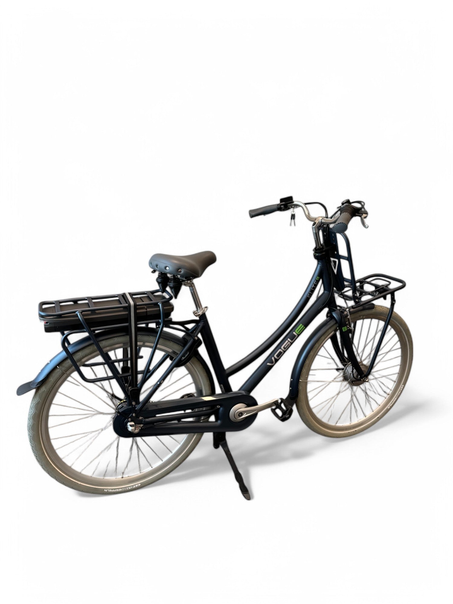 Vogue Elite Elektrische Fiets 3 versnellingen 13Ah 57cm E-bike - Jeans Blauw - AE-trading