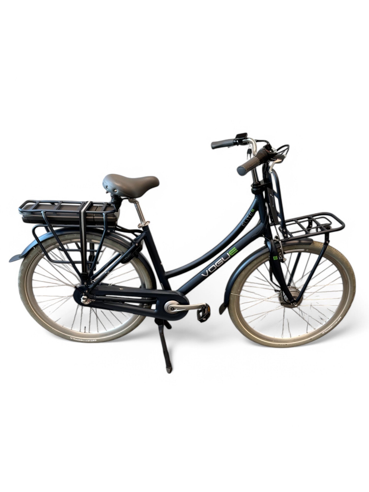 Vogue Elite Elektrische Fiets 3 versnellingen 13Ah 57cm E-bike - Jeans Blauw - AE-trading