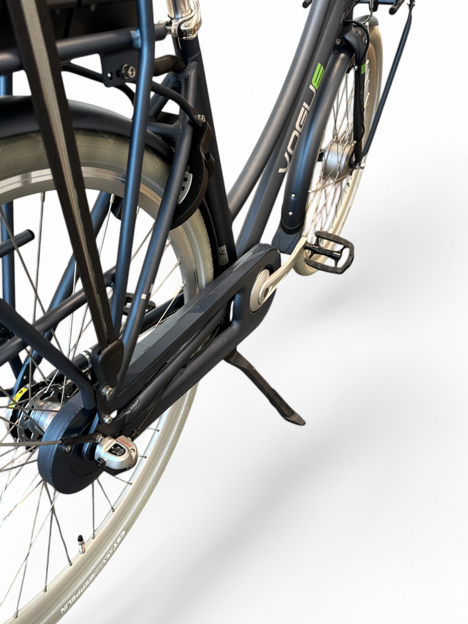Vogue Elite Elektrische Fiets 3 versnellingen 13Ah 57cm E-bike - Jeans Blauw - AE-trading
