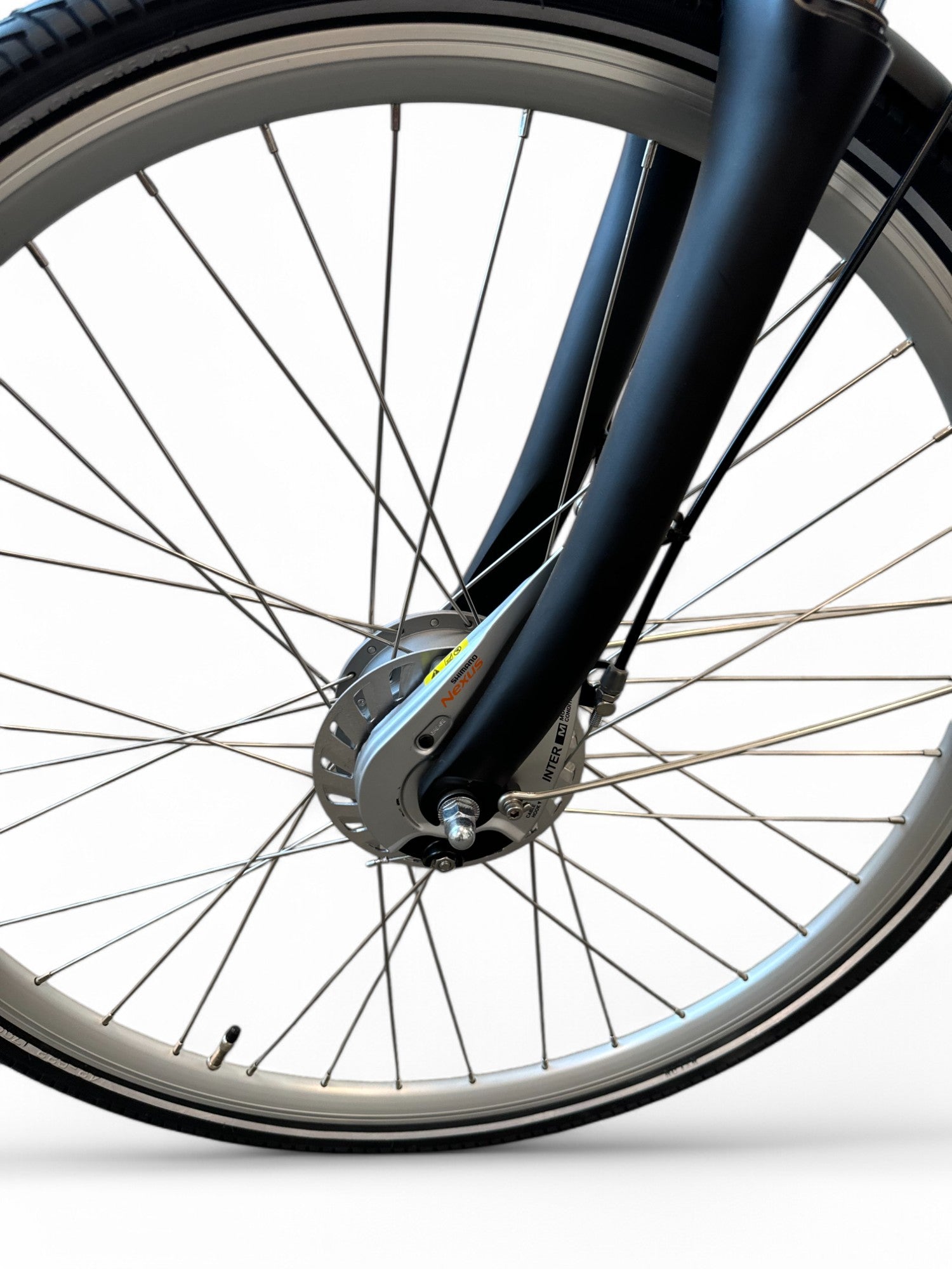 Vogue Premium E-bike 7SP 48cm Lage Instap - Mat Zwart - AE-trading