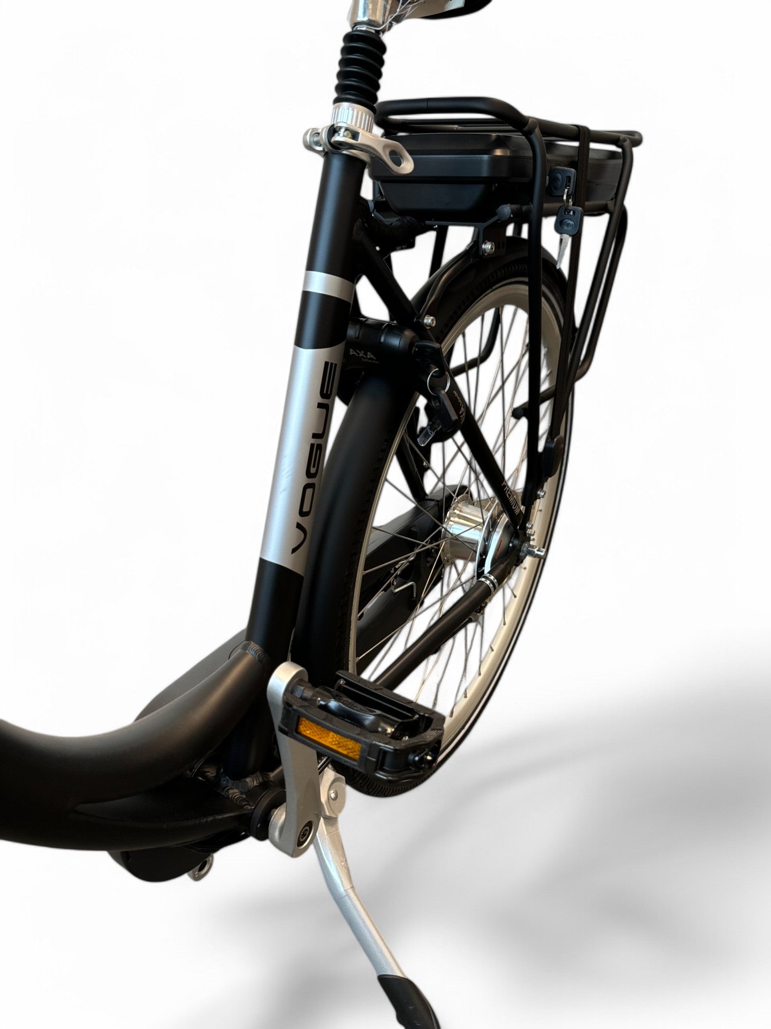 Vogue Premium E-bike 7SP 48cm Lage Instap - Mat Zwart - AE-trading