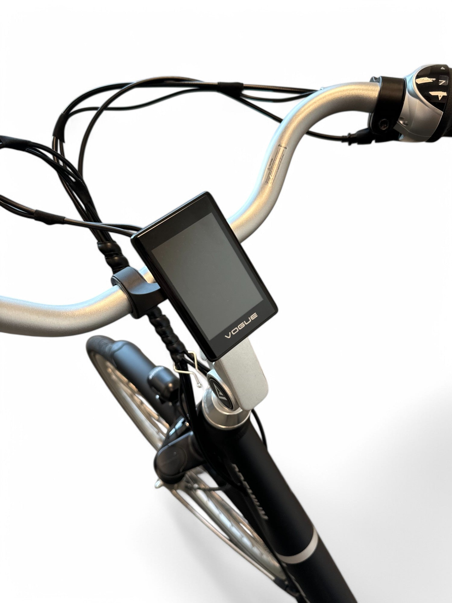 Vogue Premium E-bike 7SP 48cm Lage Instap - Mat Zwart - AE-trading