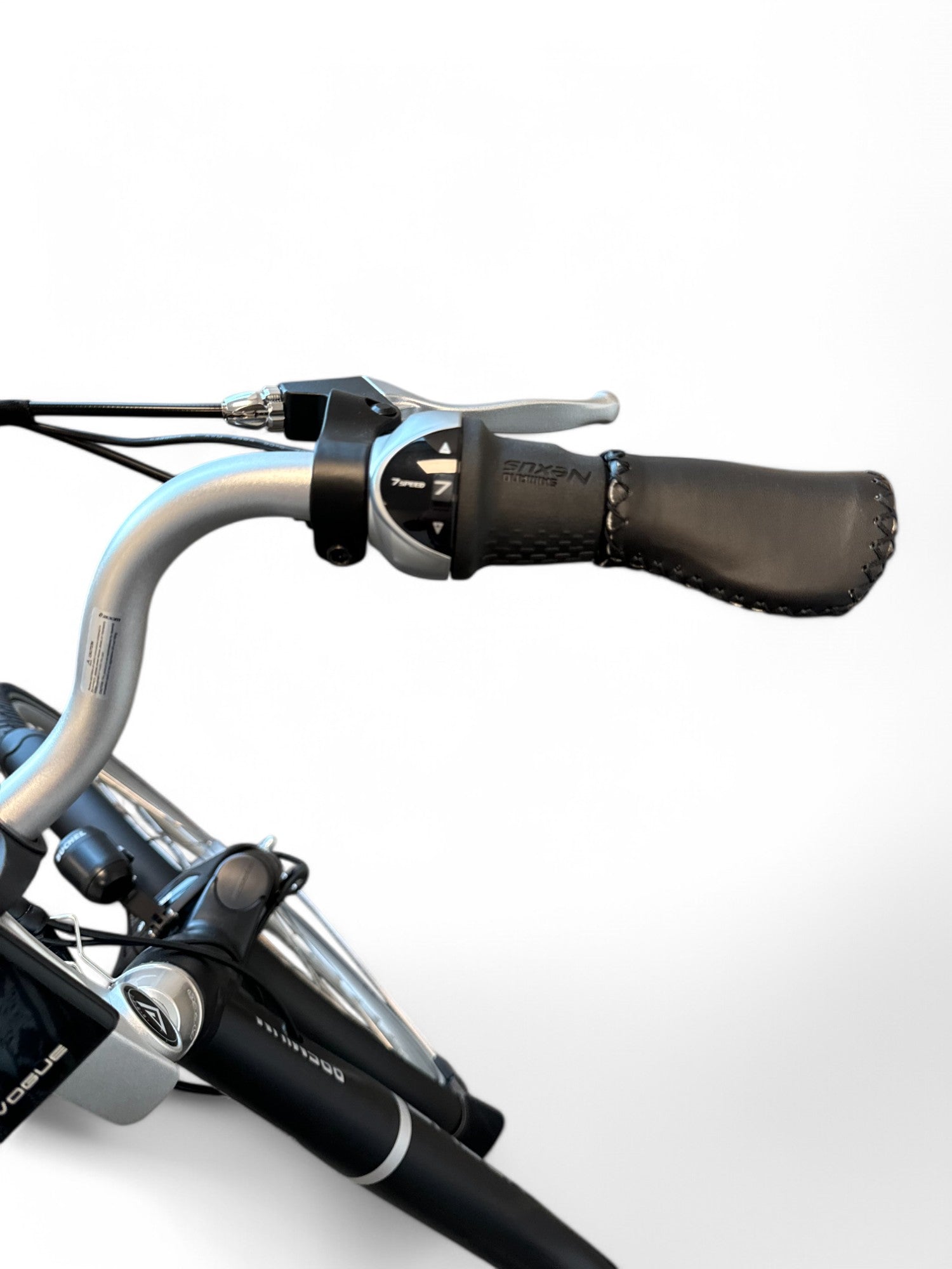 Vogue Premium E-bike 7SP 48cm Lage Instap - Mat Zwart - AE-trading