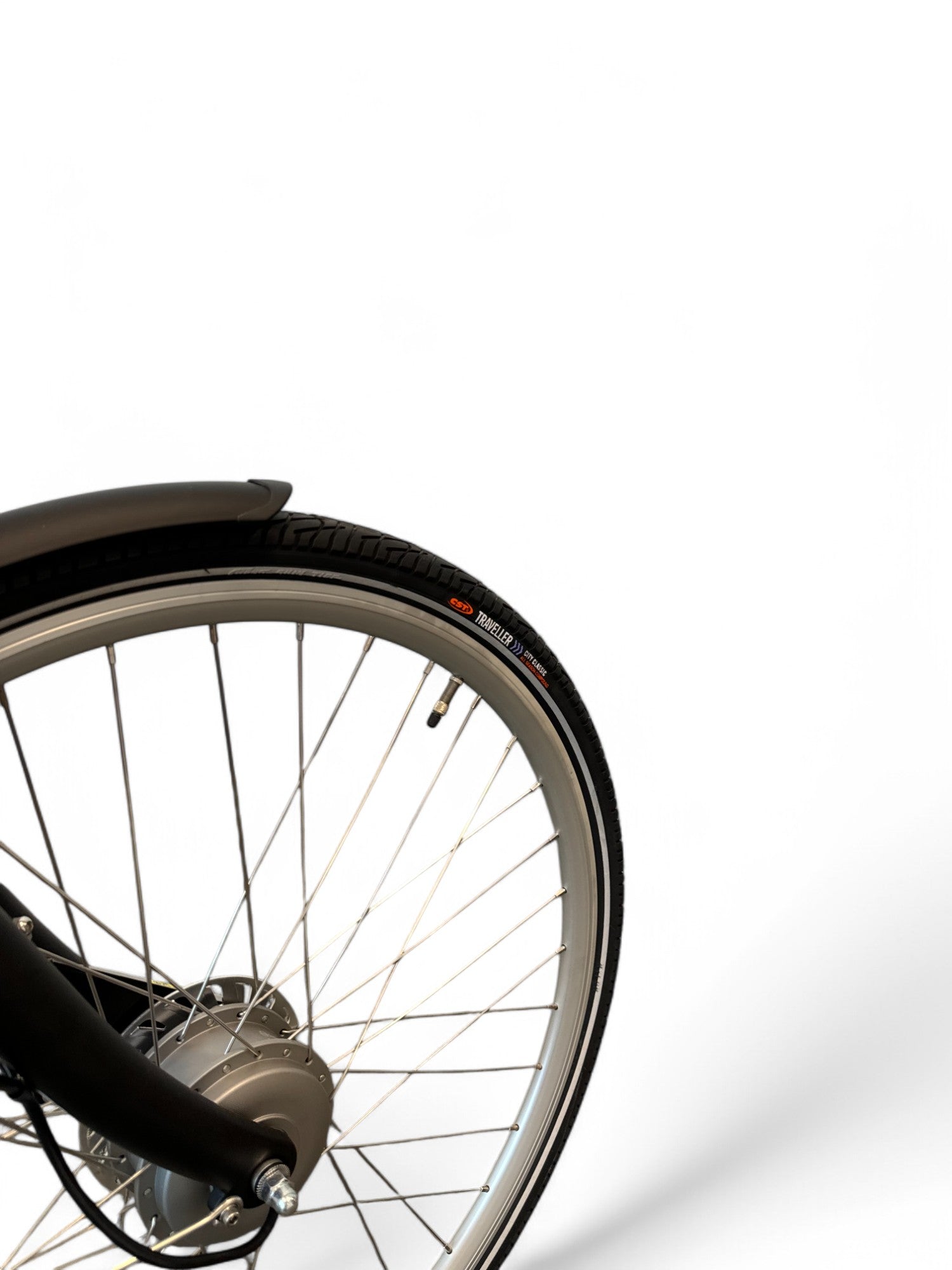 Vogue Premium E-bike 7SP 48cm Lage Instap - Mat Zwart - AE-trading