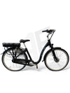 Vogue Comfort N7 Elektrische Fiets Mat zwart 468Wh Accu - E-bike