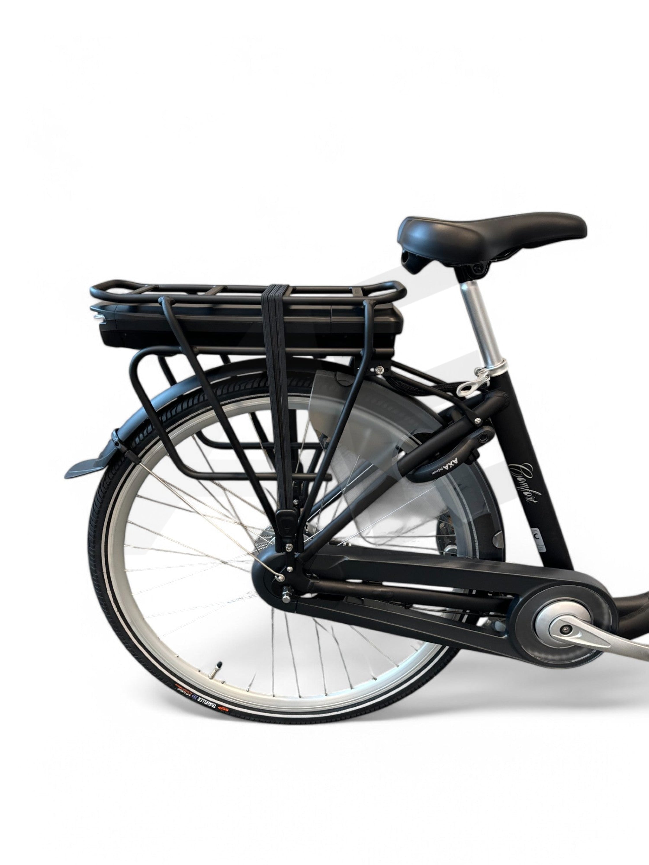 Vogue Comfort N7 Elektrische Fiets Mat zwart 468Wh Accu - E-bike