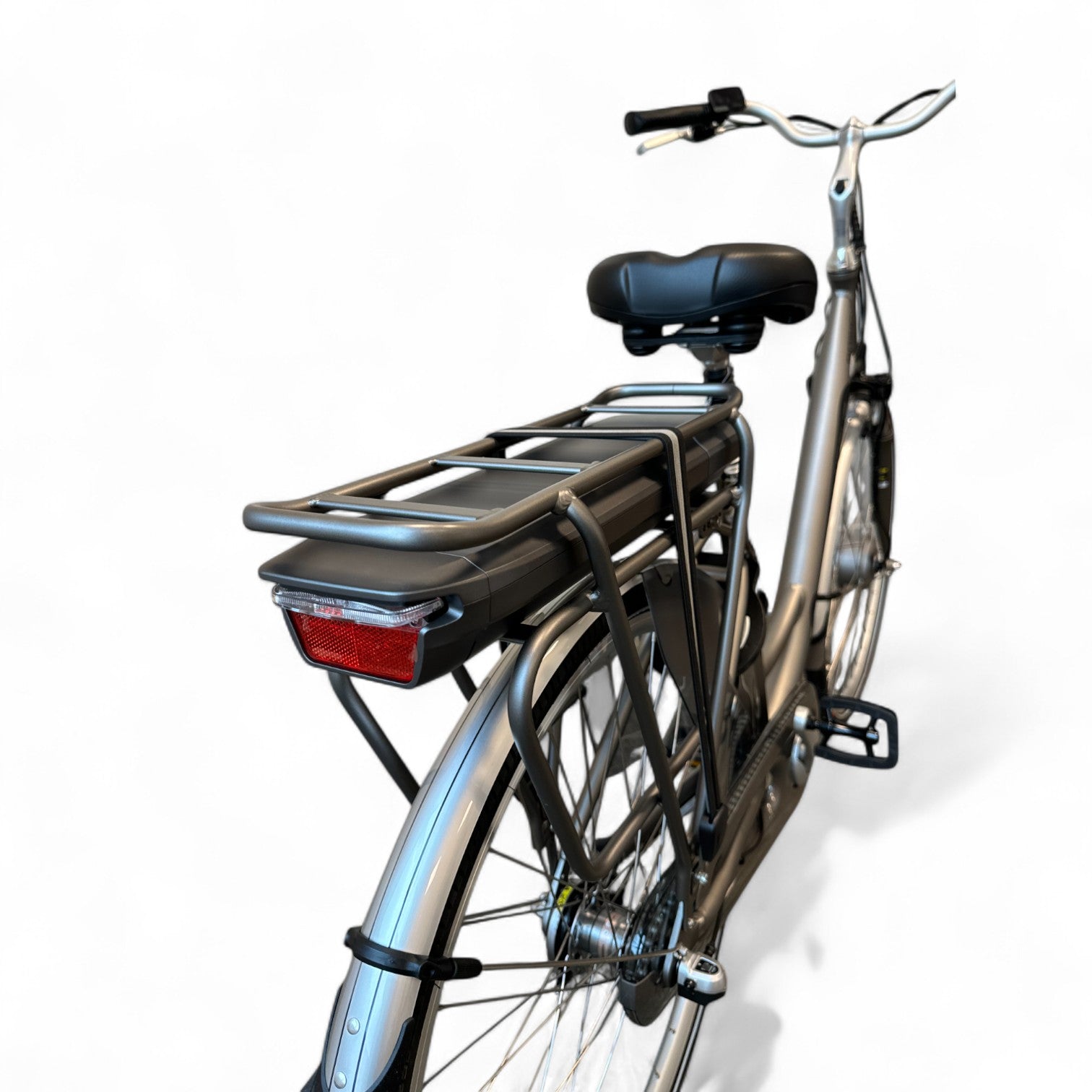 Vogue Basic Elektrische Fiets 3 versnellingen 47cm 13Ah - Mat Grijs - AE-trading