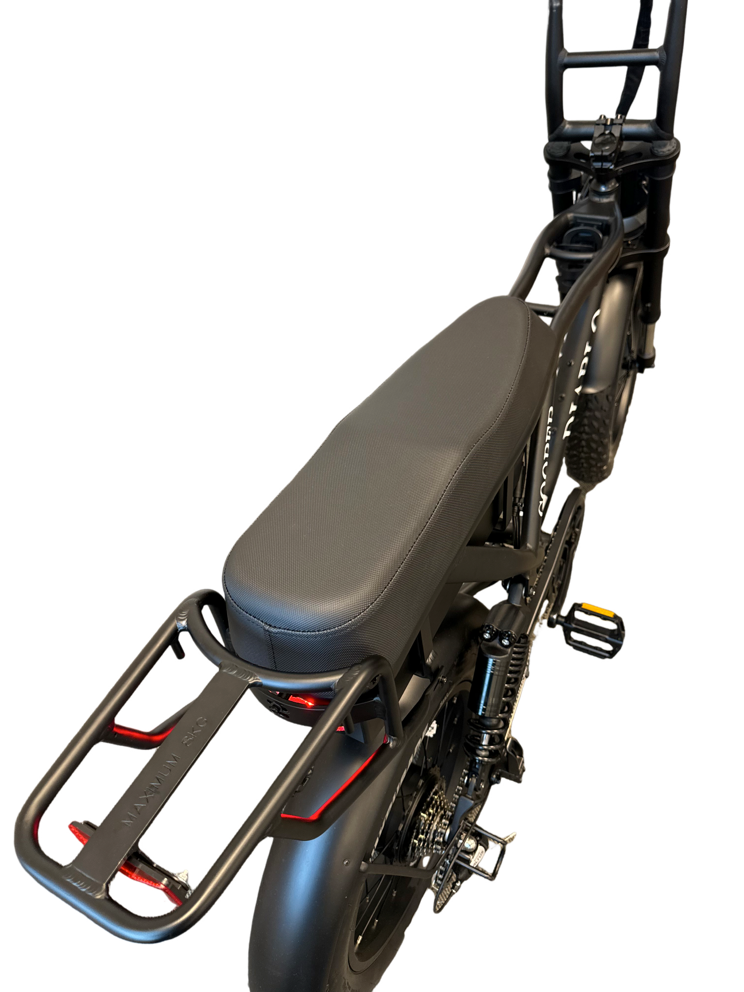 Diablo Cooper Fatbike 7DR Shimano Versnellingen Met Hydraulische remmen - Mat zwart - AE-trading