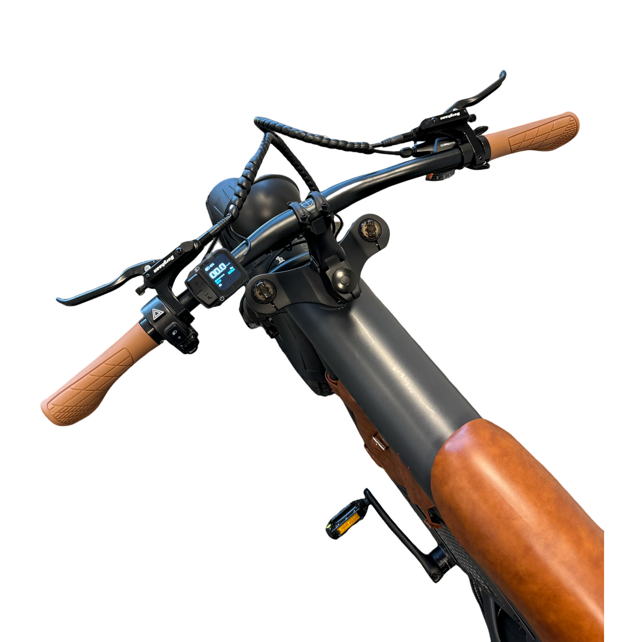 Diablo Fat Boy Fatbike met Hydraulische remmen - Mat Grijs Bruin - 2025 - AE-trading