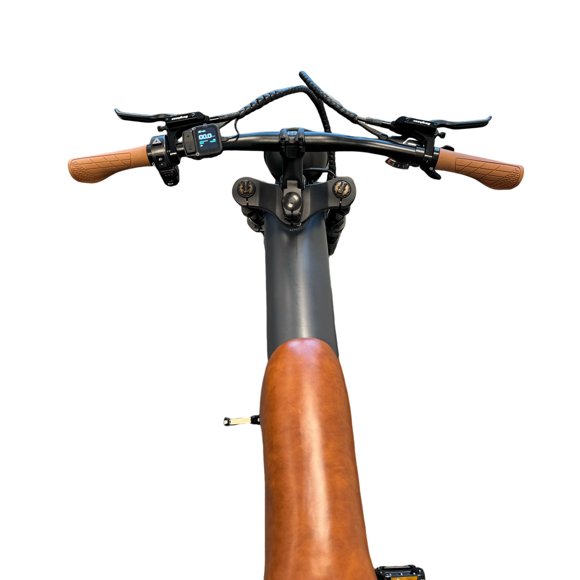 Diablo Fat Boy Fatbike met Hydraulische remmen - Mat Grijs Bruin - 2025 - AE-trading