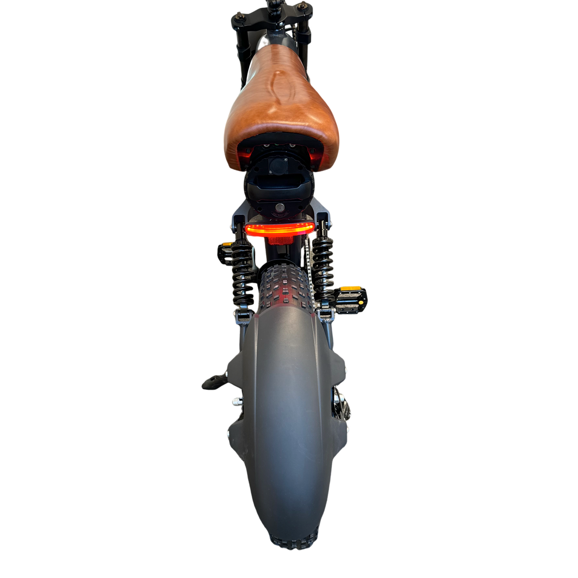 Diablo Fat Boy Fatbike met Hydraulische remmen - Mat Grijs Bruin - 2025 - AE-trading