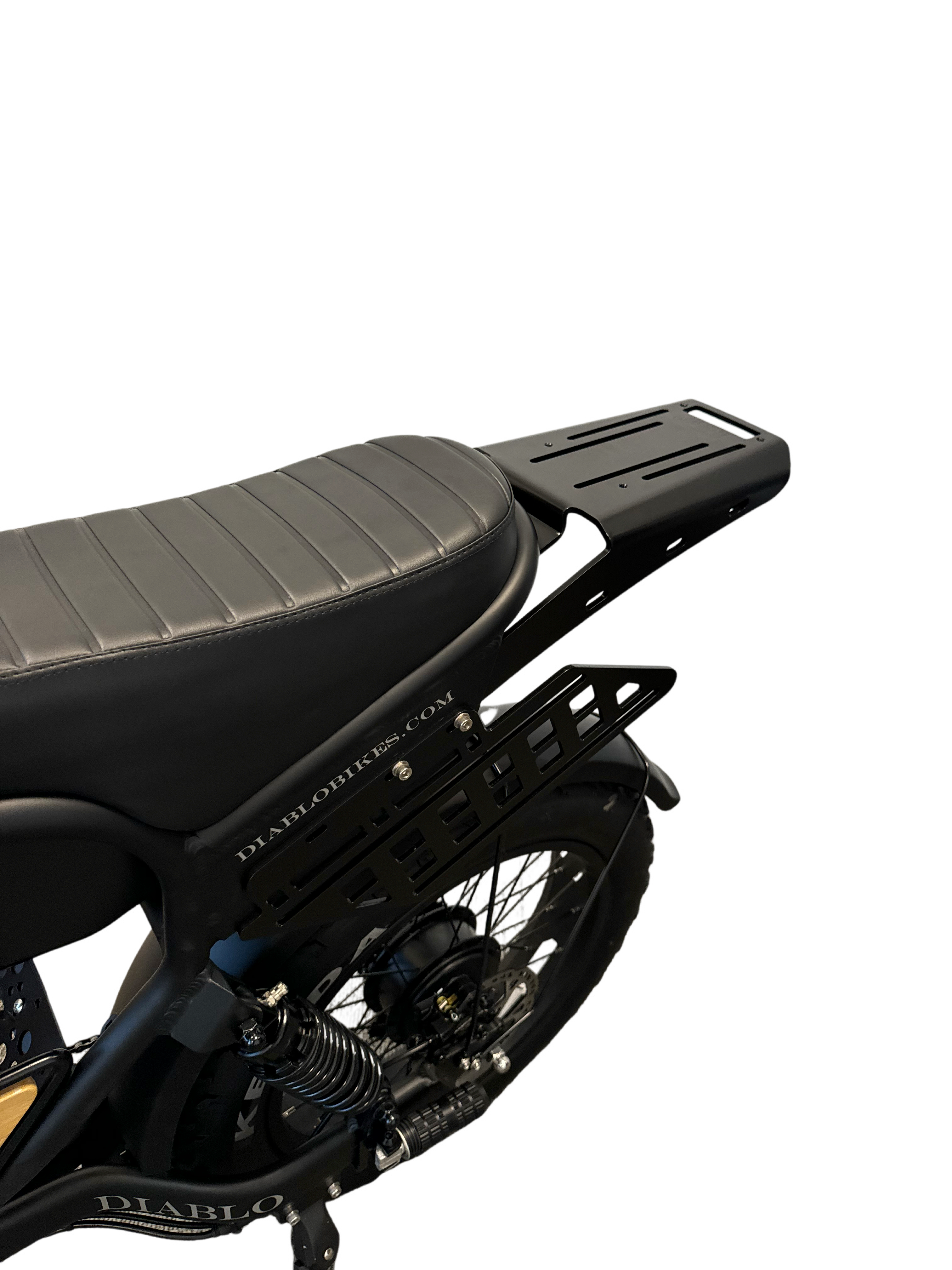 Diablo Q6 Fatbike 7RD Shimano Versnellingen en Hydraulische remmen inclusief alle accessoires - Mat zwart - AE-trading